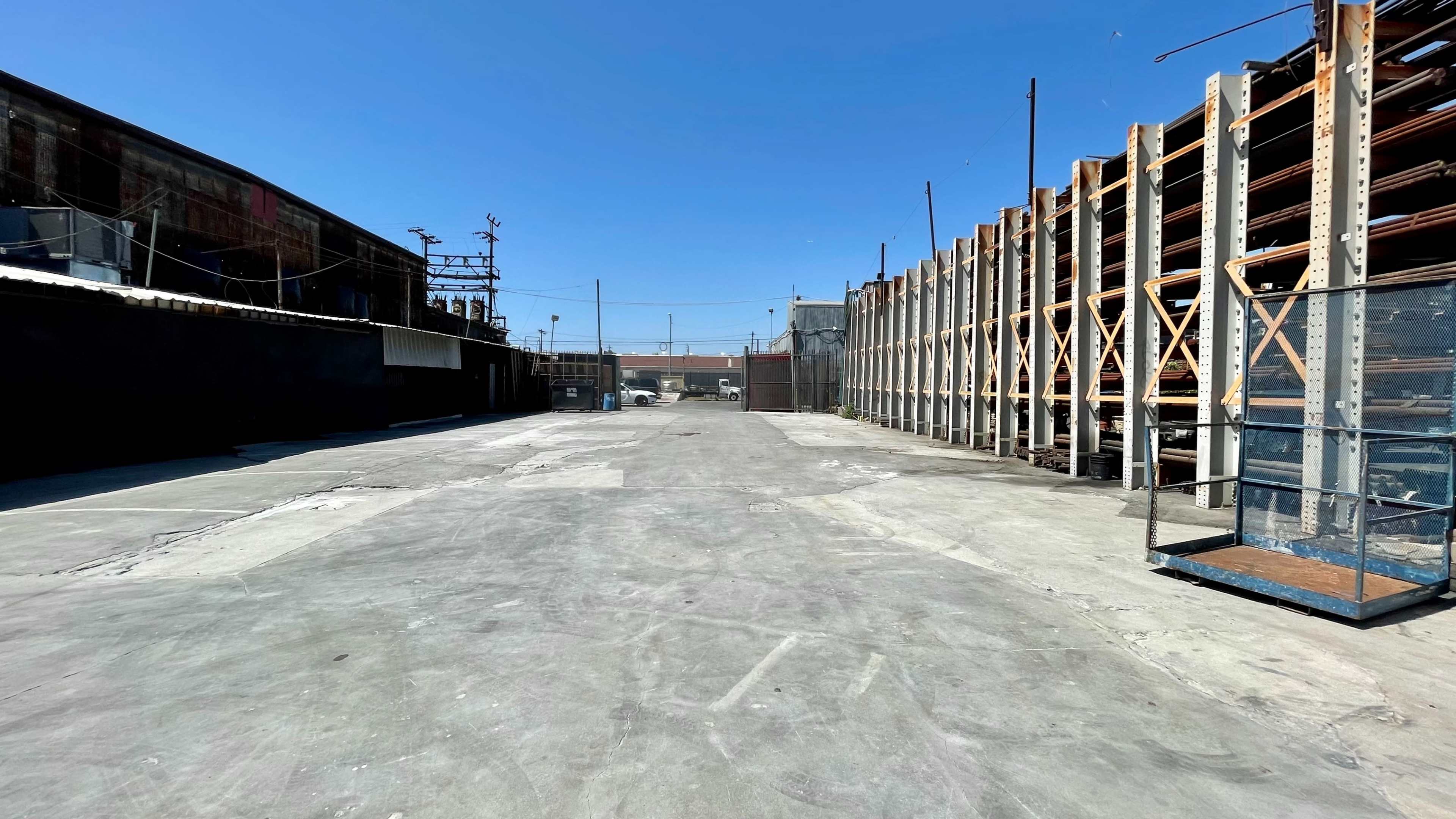Industrial Warehouse Studio Back Lot Image in South Los Angeles, Los Angeles, CA