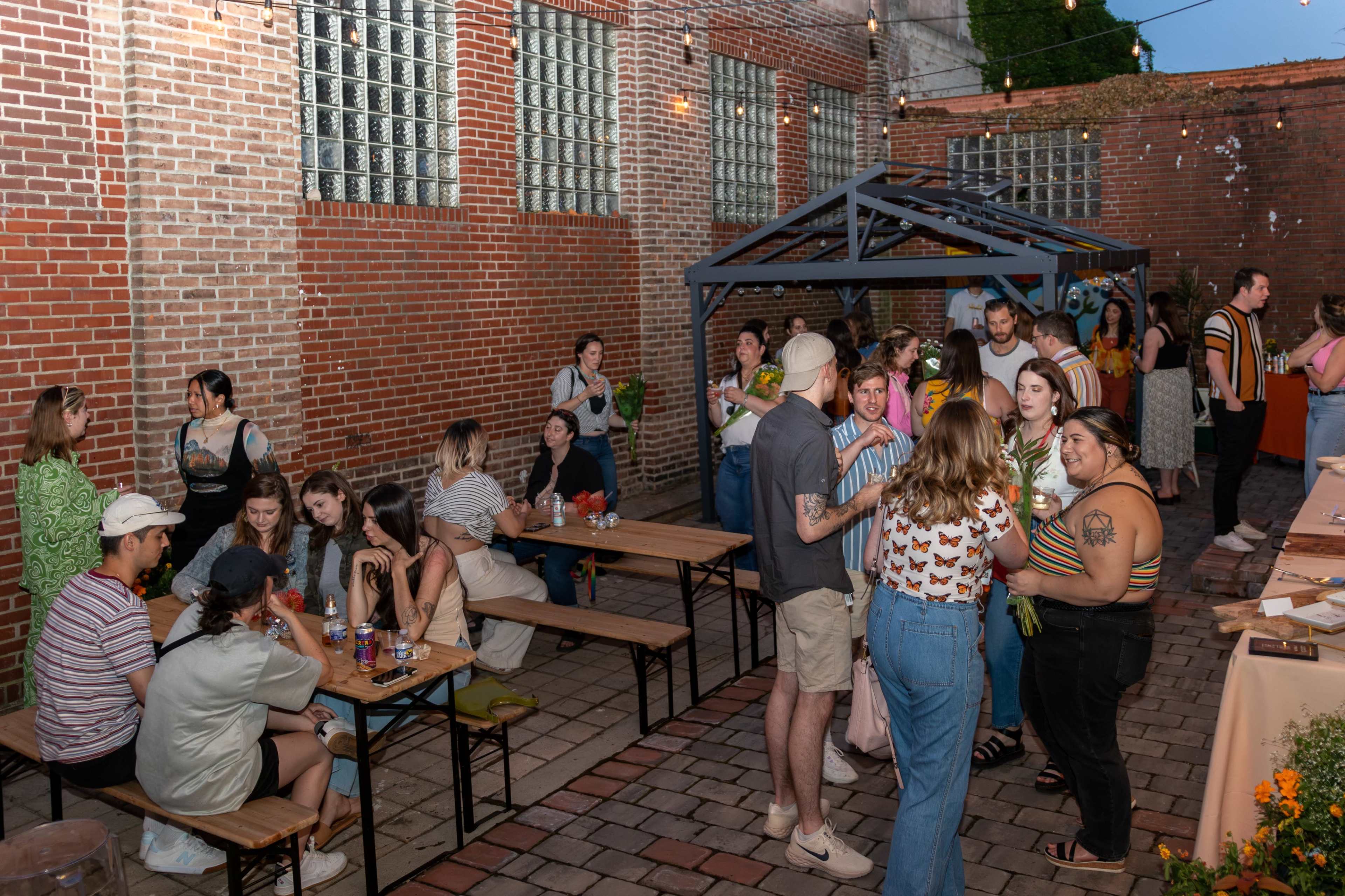 Outdoor Courtyard and Urban Oasis in Historic Germantown Image in Germantown, Philadelphia, PA