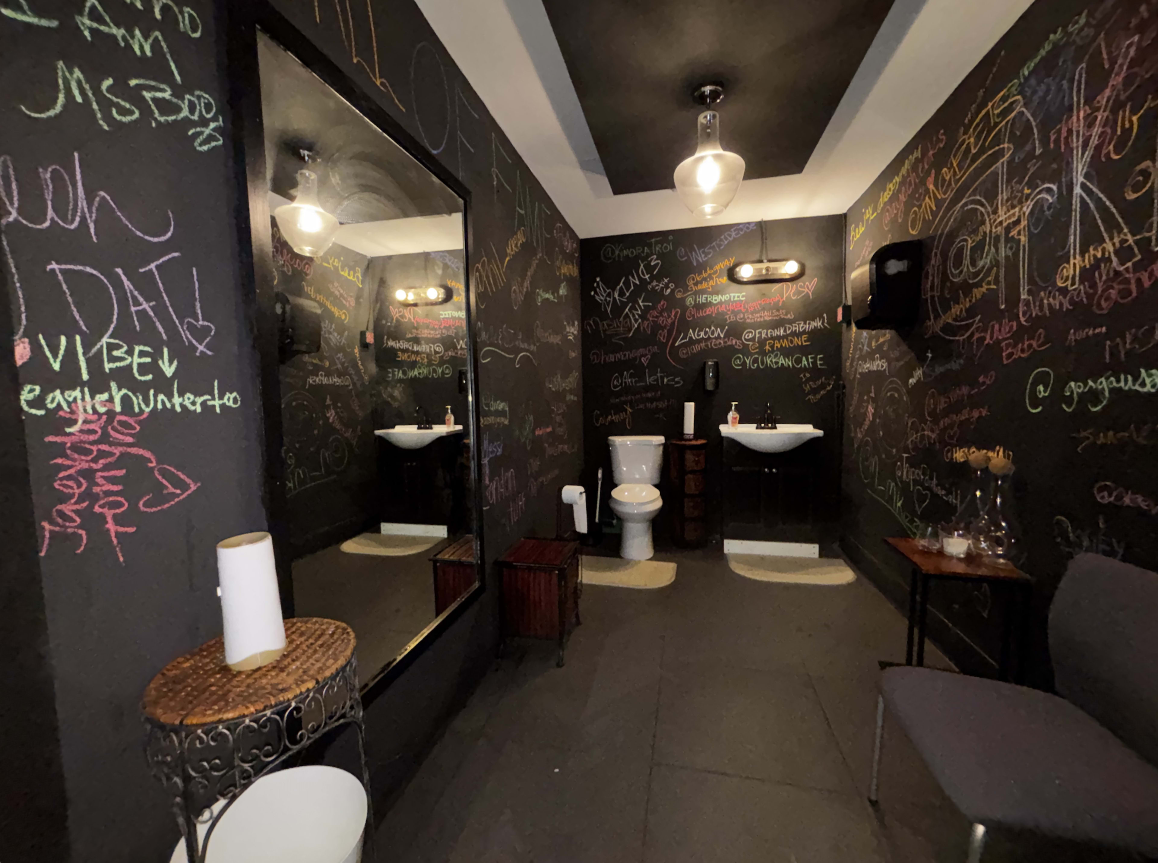 “Urban Downtown Atlanta Café & Open Gallery Space with Stage” Image in West End, Atlanta, GA