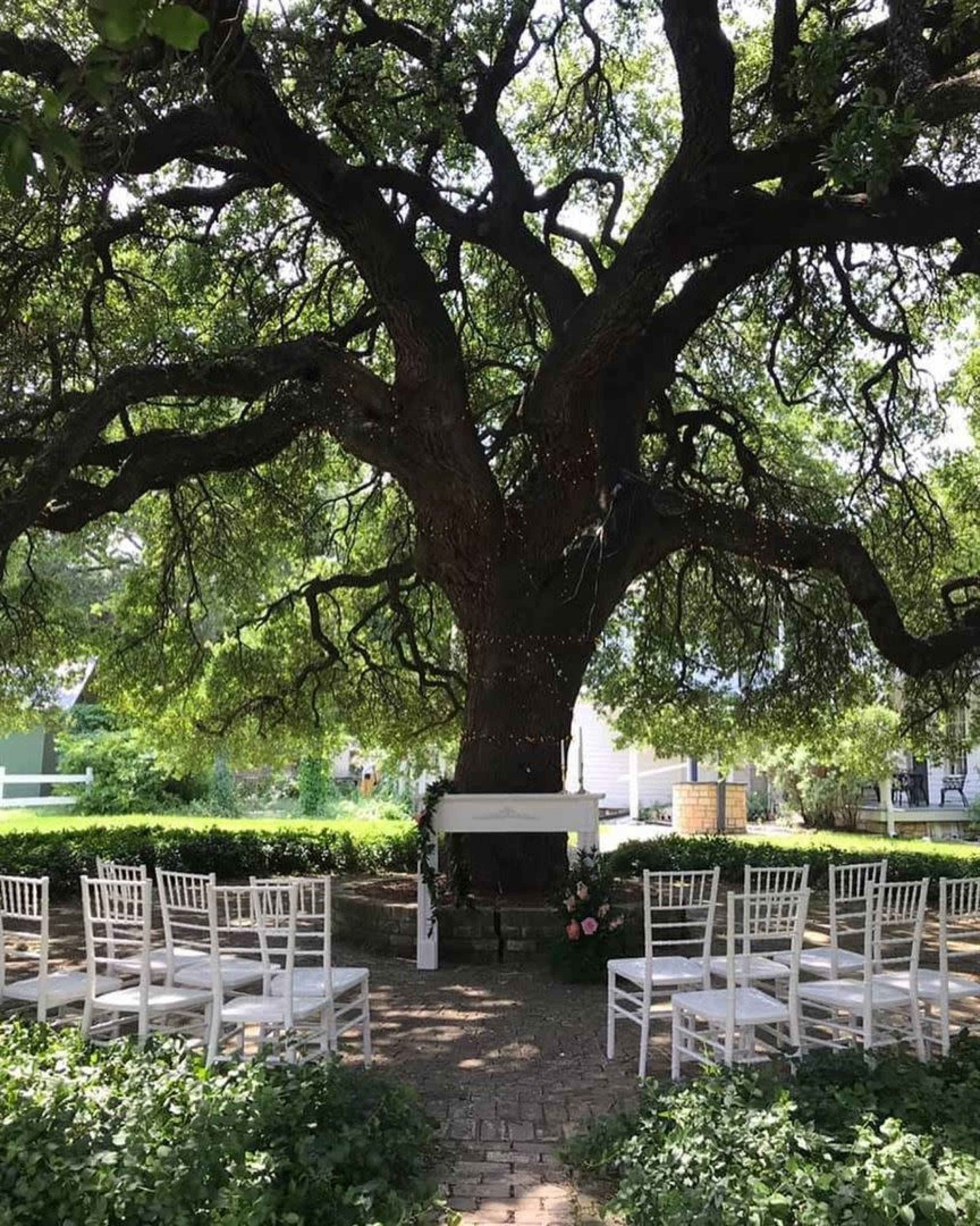 Venue featuring a historic chapel, est. 1901, just outside Austin, TX. Image in Salado, Salado, TX