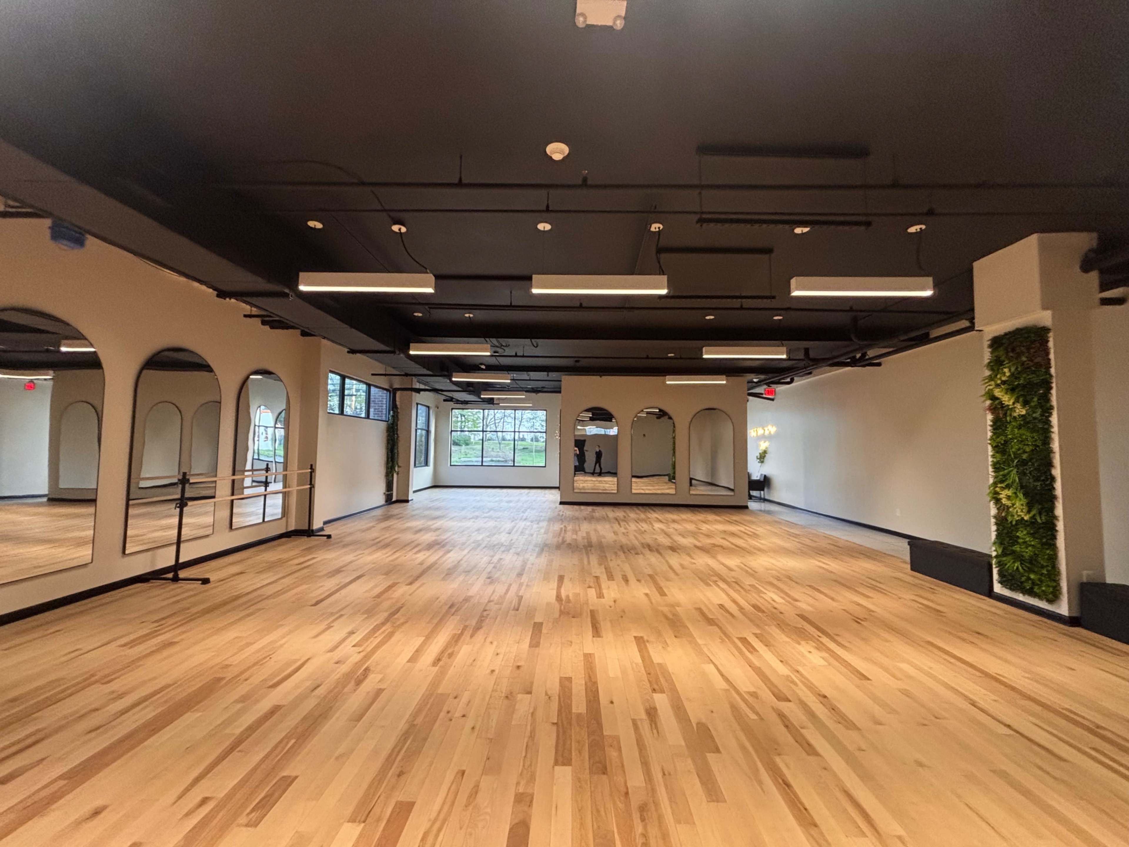 Modern & Sun-Drenched Professional Dance Studio Image in New Britain, Doylestown, PA