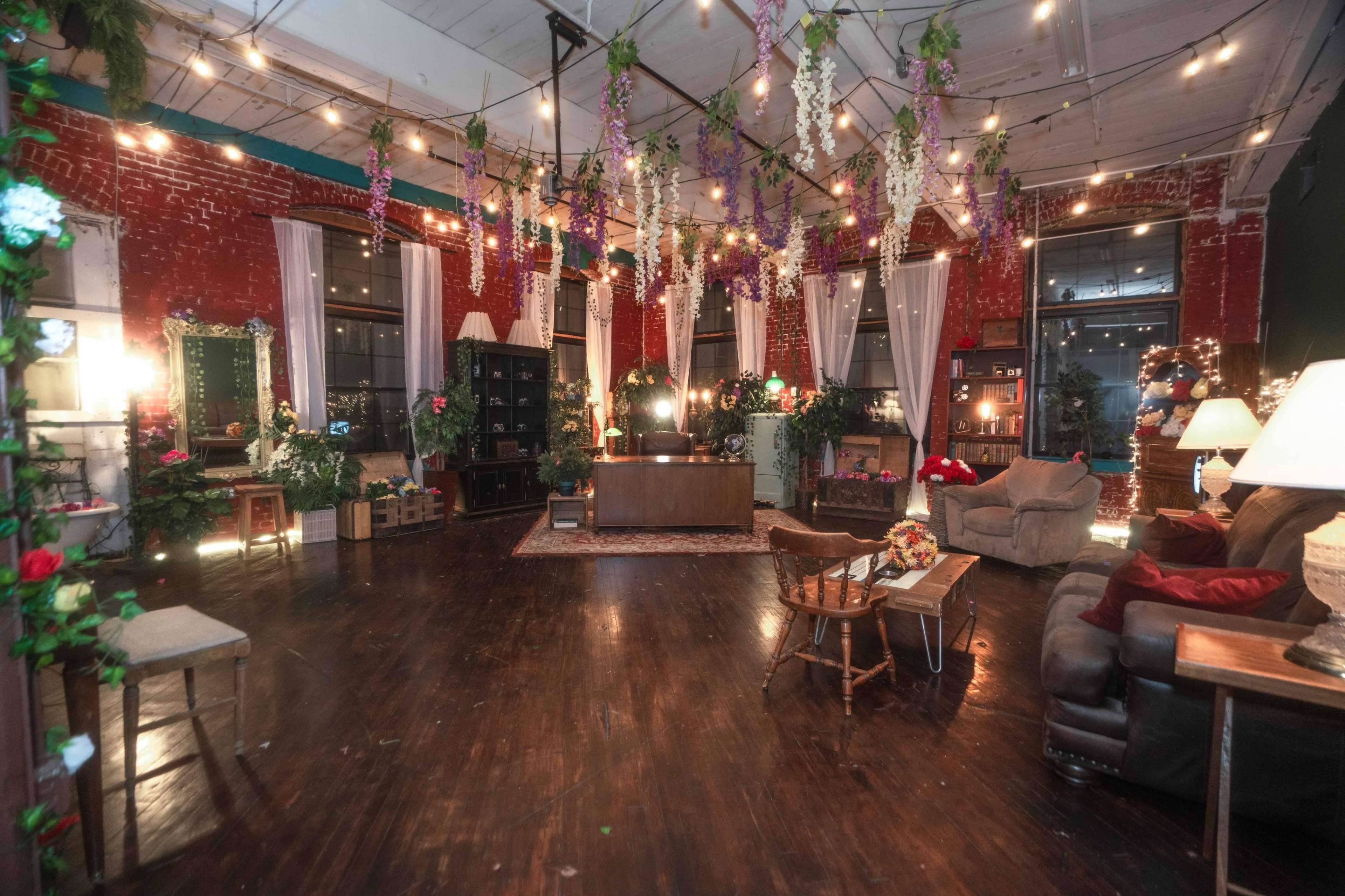 Natural Light Studio with Red Brick and Greenery Image in North Philadelphia, Philadelphia, PA