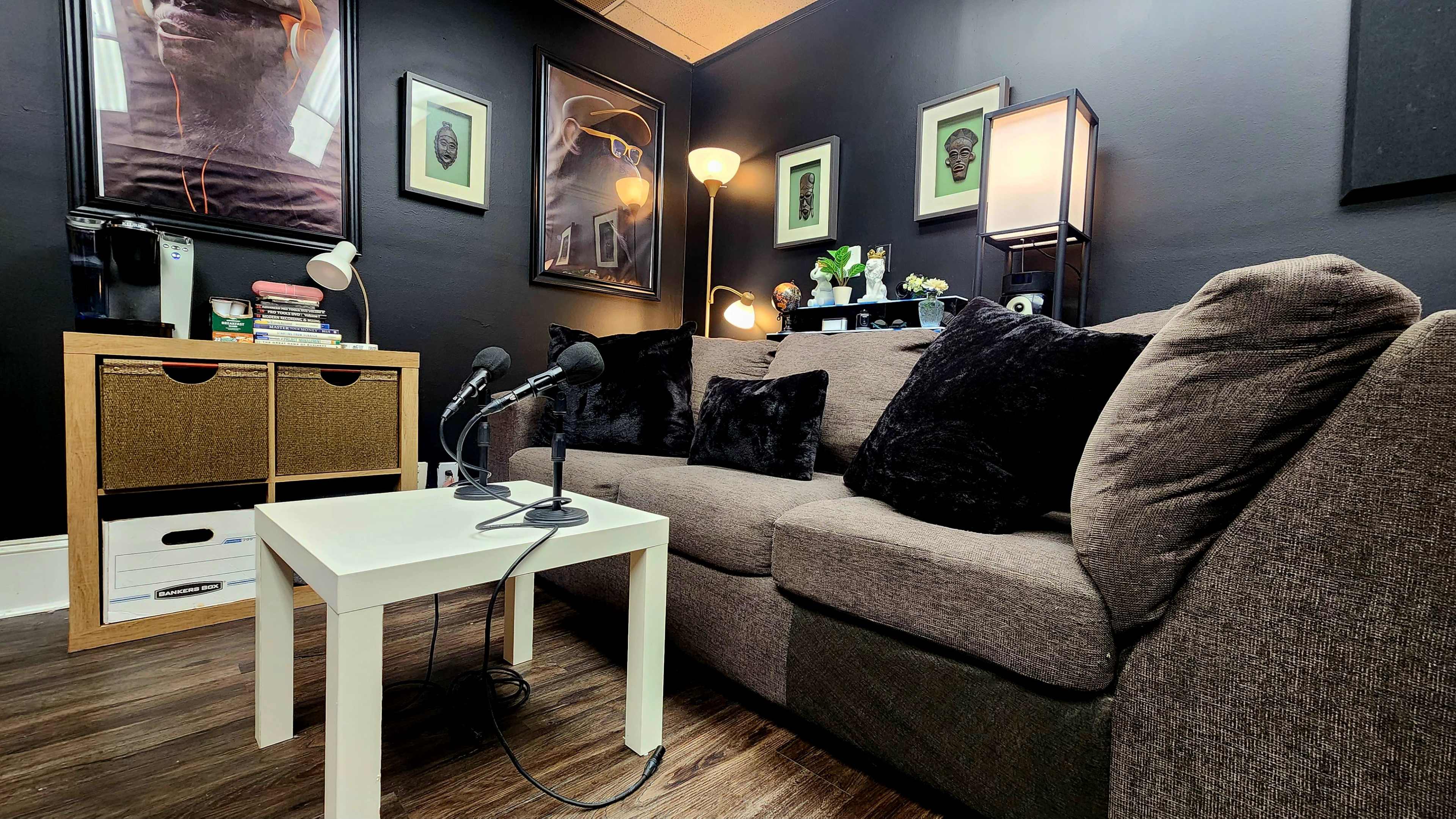 Podcast Filming and Production Studio Image in Gwinnett Village, Atlanta, GA