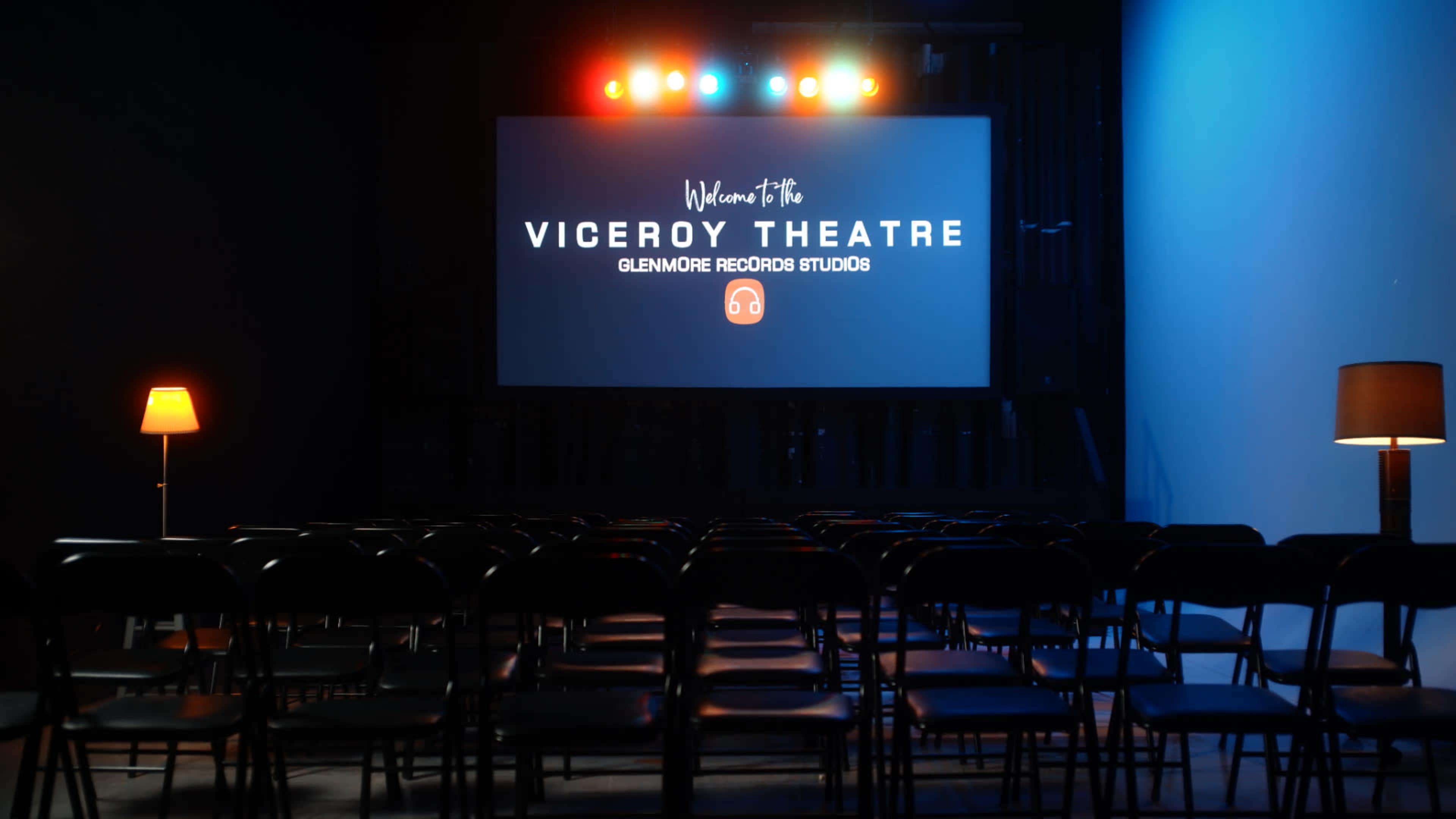 Roomy Event Space with 100 Seats capacity, stage, 4K projector, and PA System Image in Concord, Concord, ON