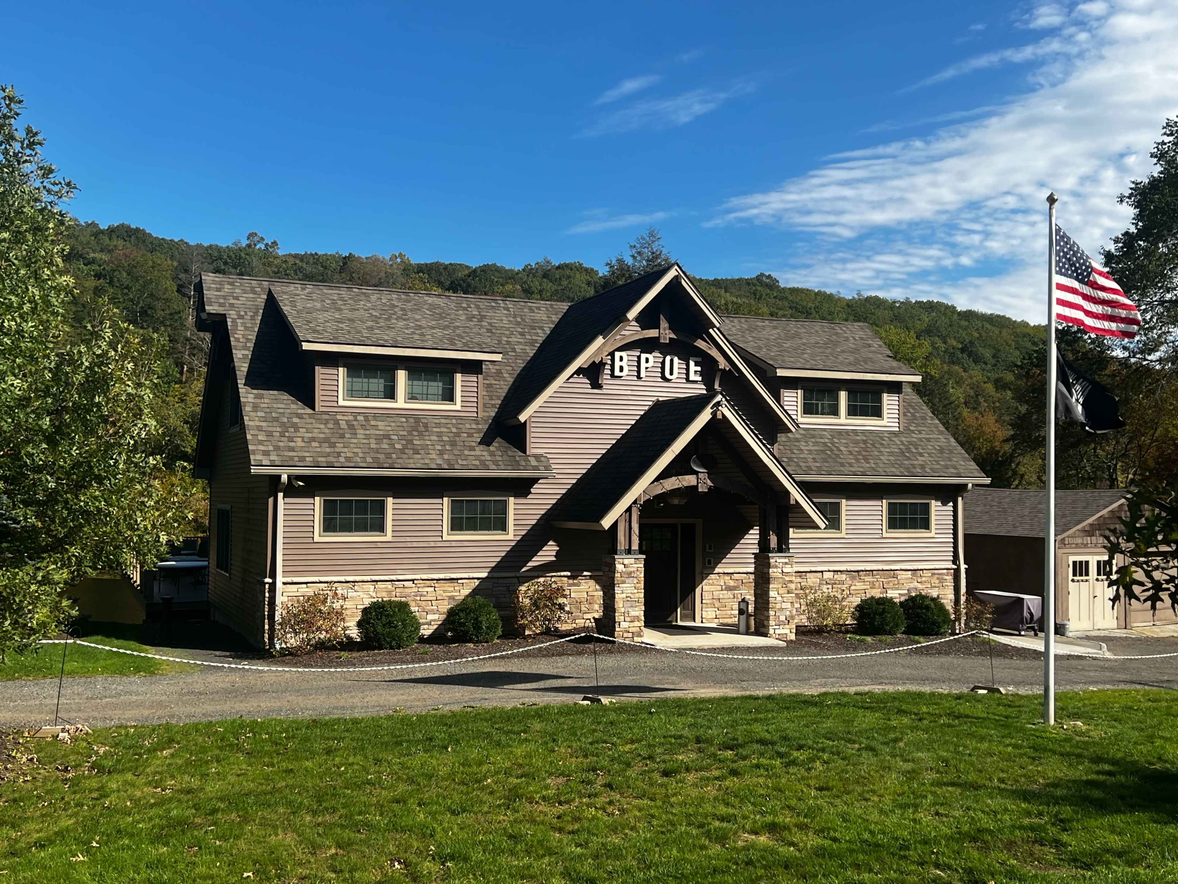 Lake setting with beautiful views from a large wrap around deck. Image in Danbury, Danbury, CT
