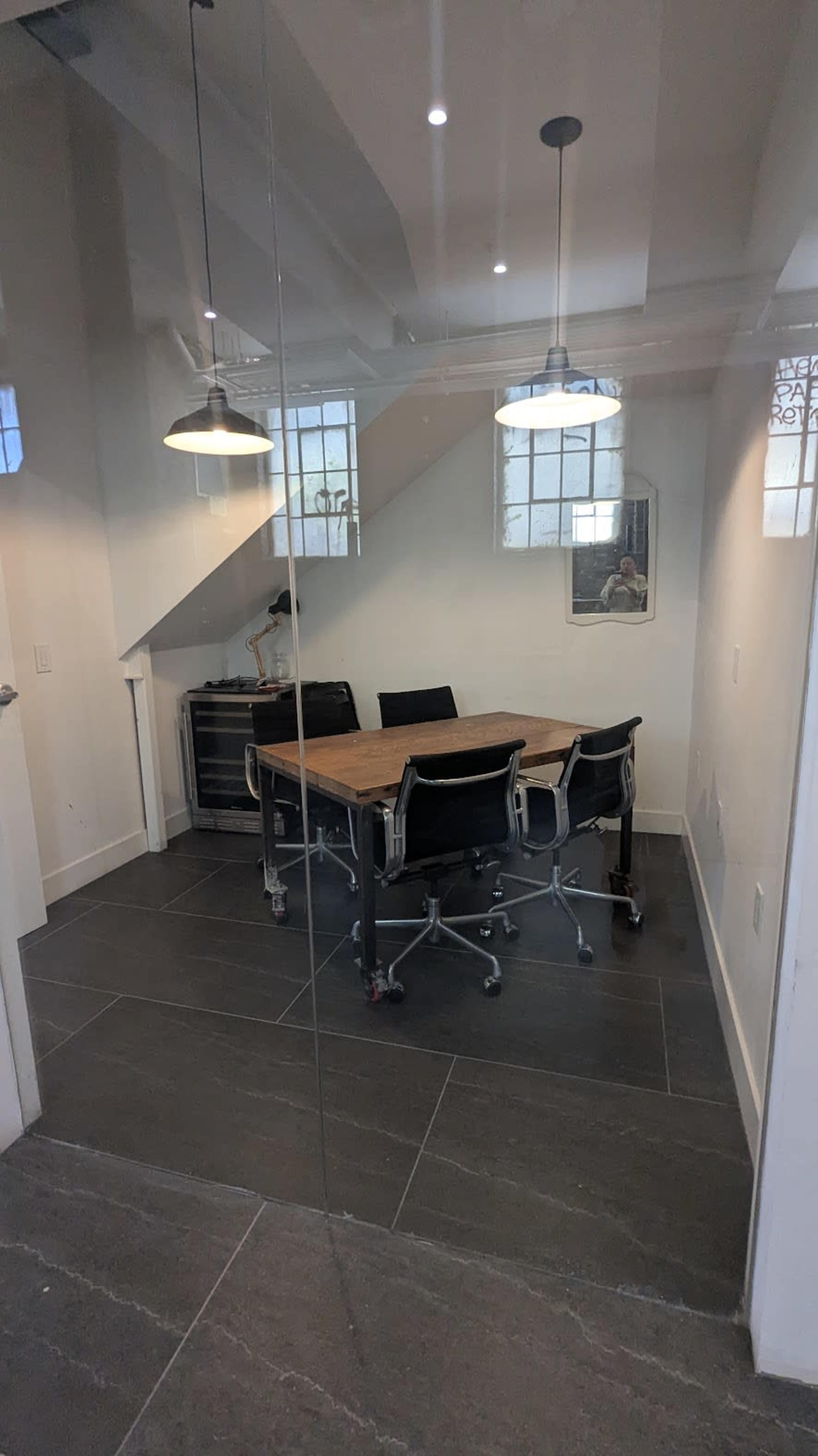 Rustic-Chic Conference Space for Team Huddles Image in Mission District, San Francisco, CA