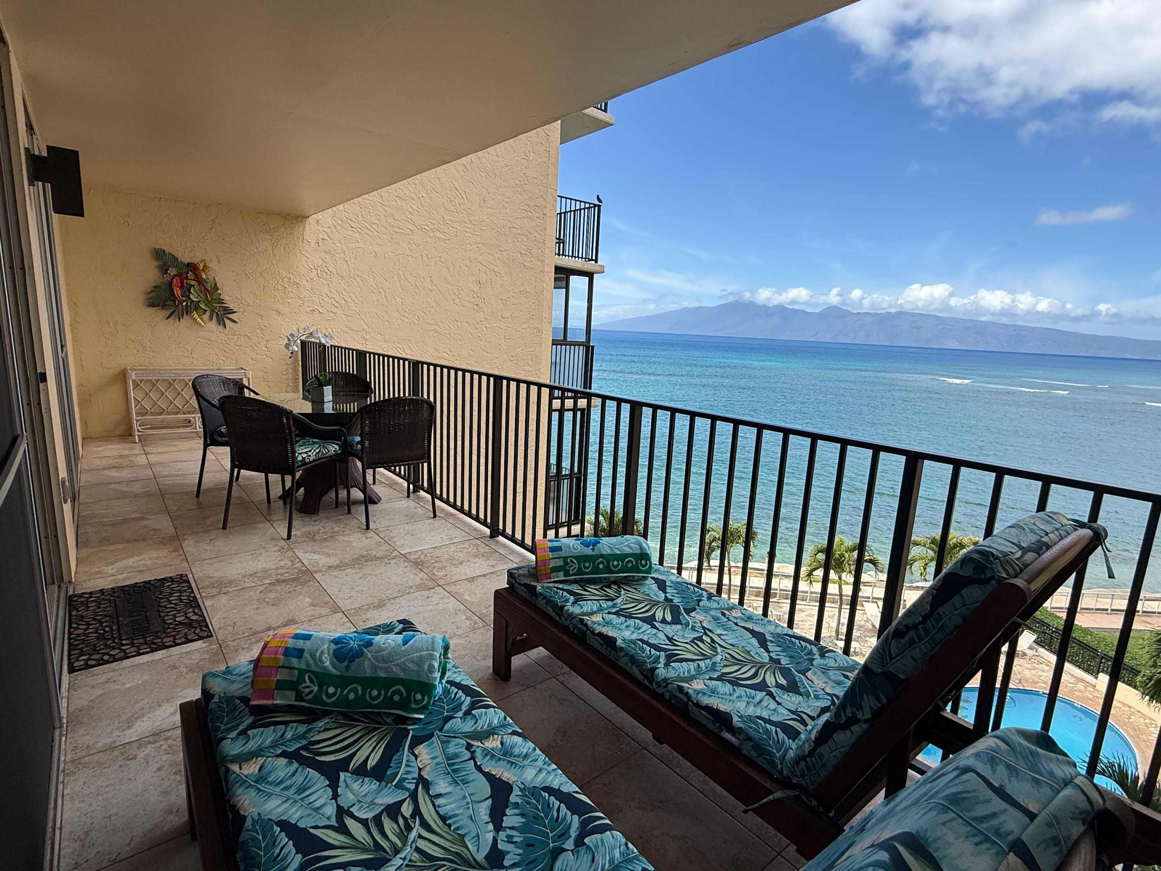 Oceanfront Escape | Molokai Views & Tropical Breezes Image in Napili-Honokowai, Lahaina, HI