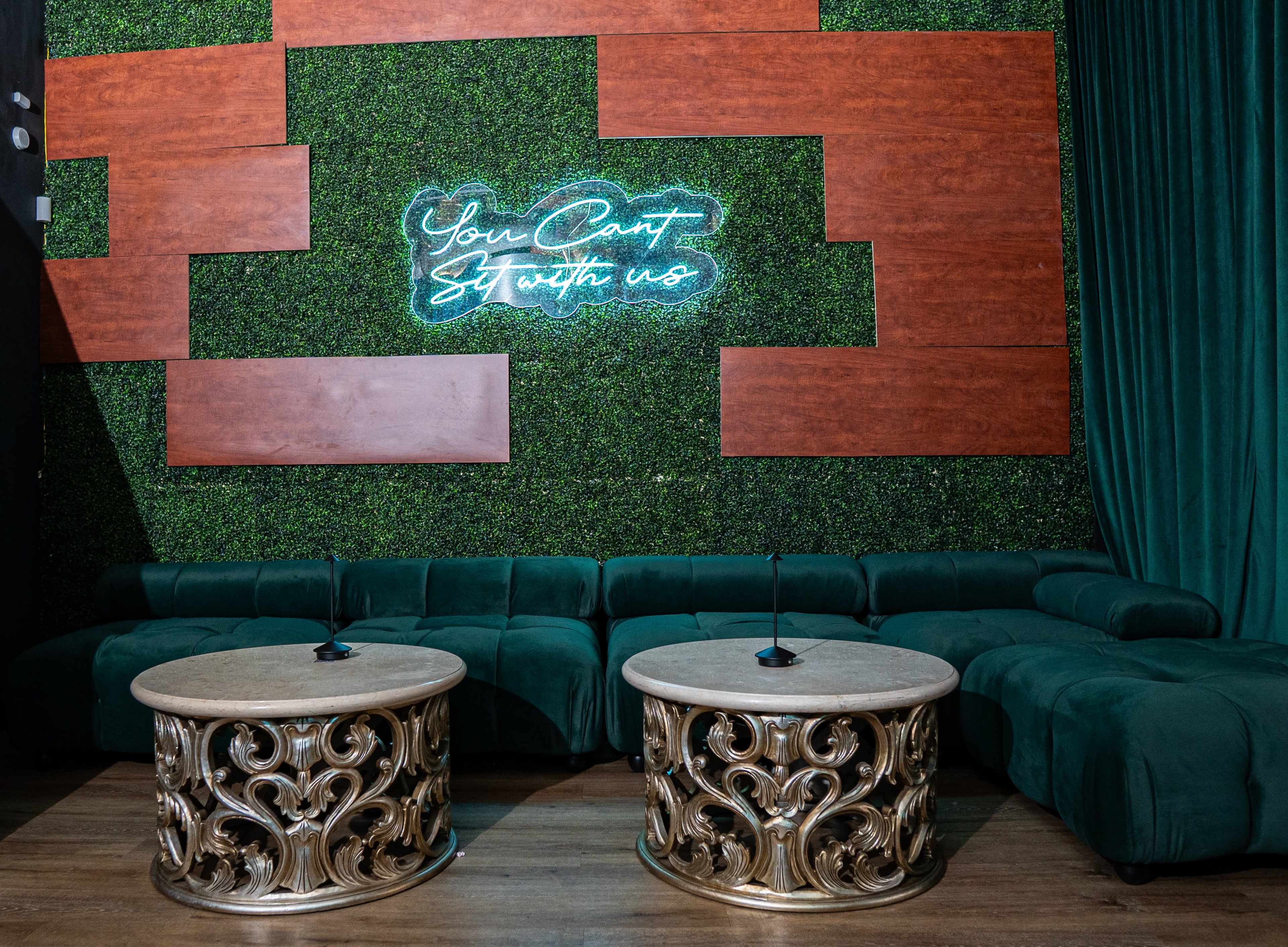 VIP Area in Lounge Restaurant, Downtown Orlando Image in Central Business District, Orlando, FL