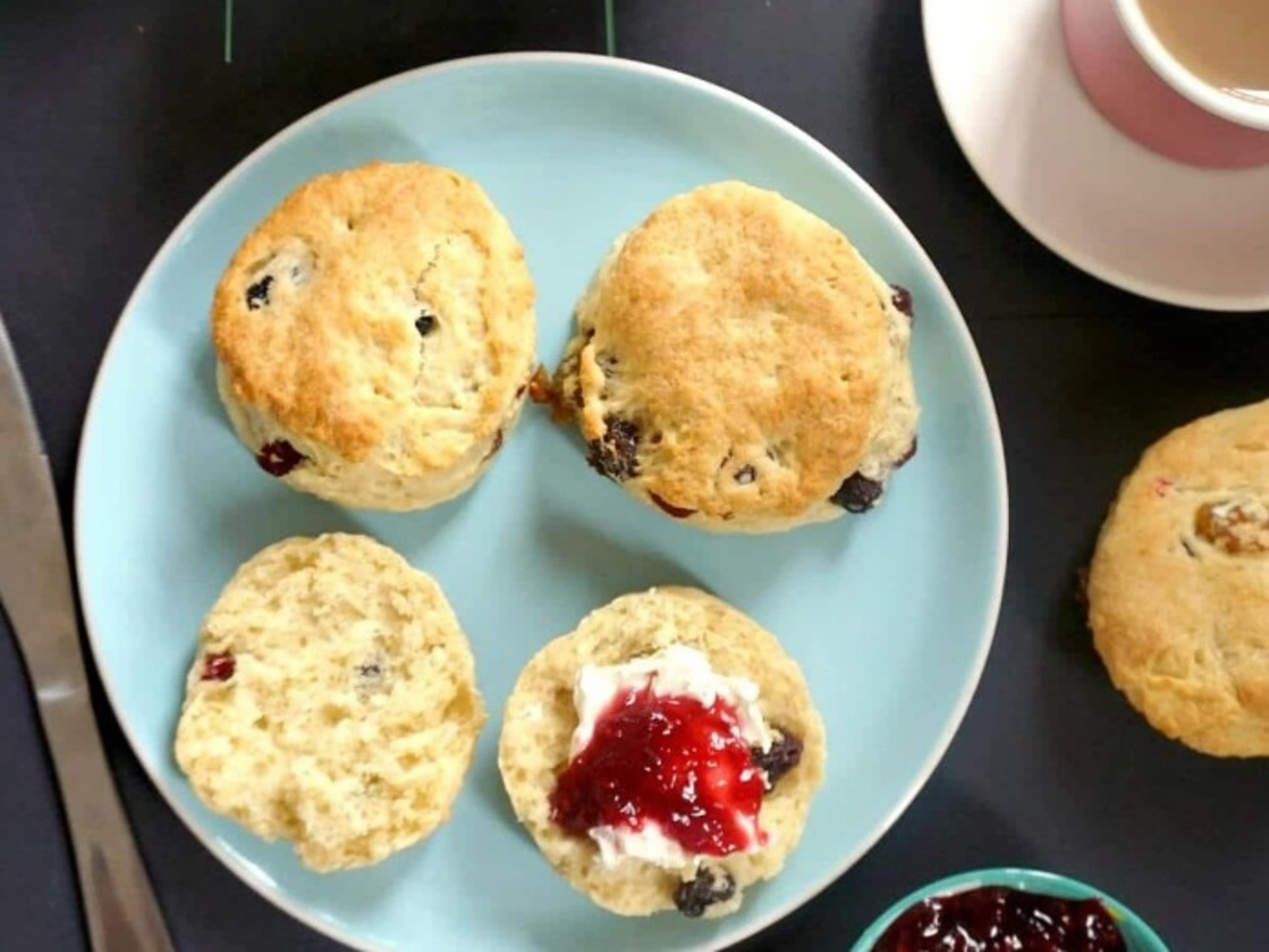 English Tea Service with Cookie/Scone Platter