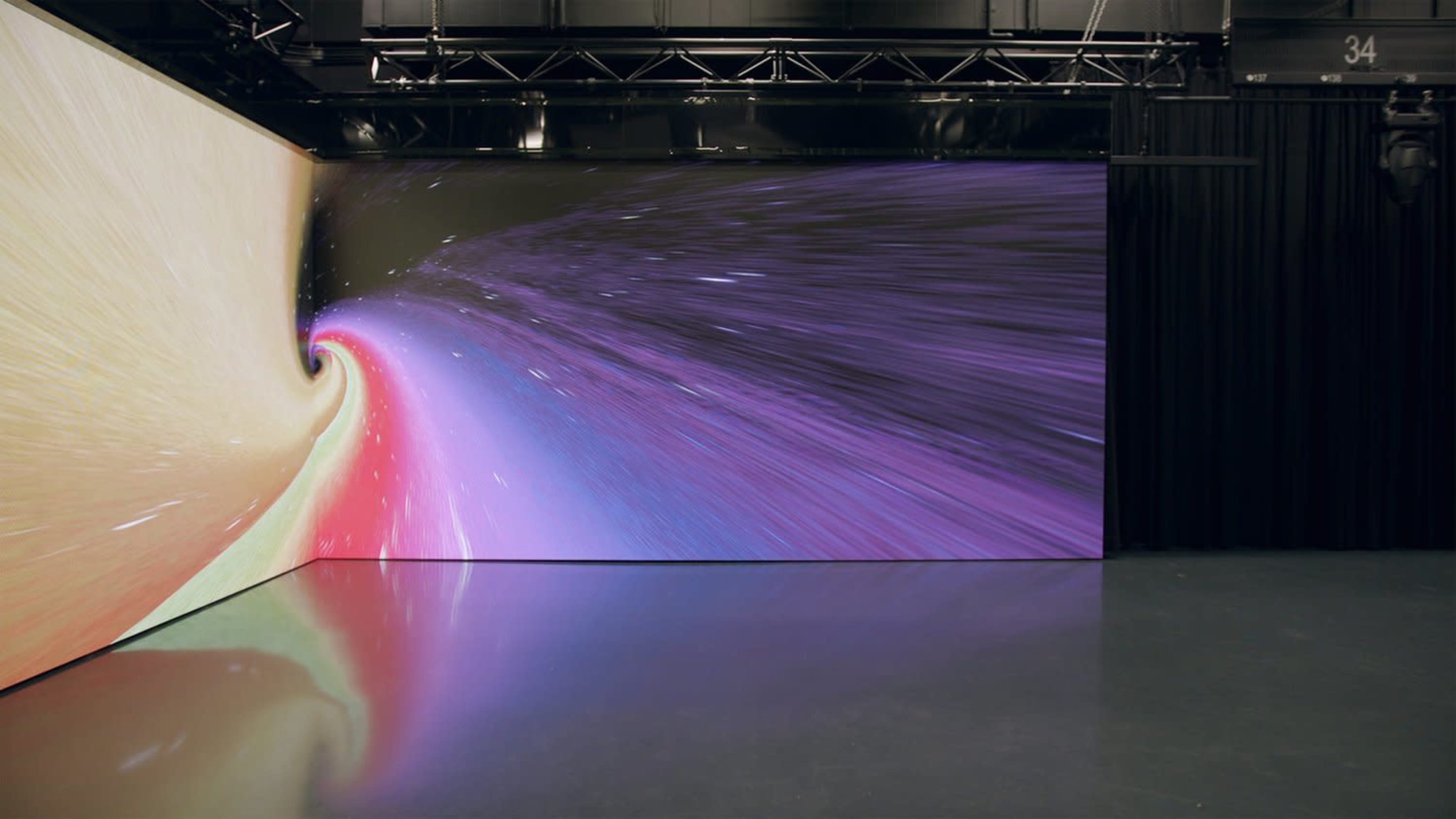 Versatile Blank Canvas Production Studio with Dual LED Screens & White Cyclorama Image in Norwest, Norwest, NSW