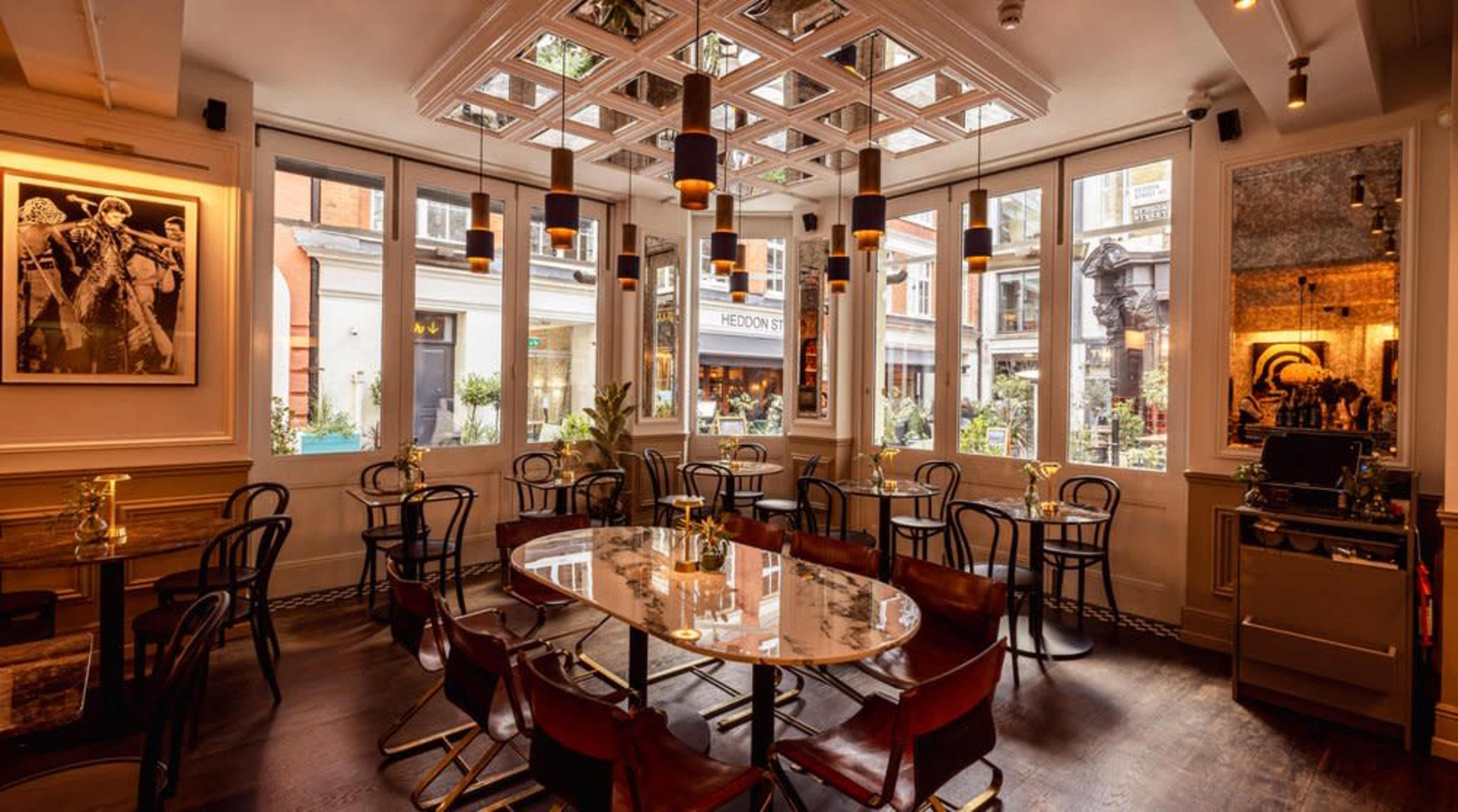 Beautiful private restaurant for dry hire in Soho Image in Mayfair, London, ENG