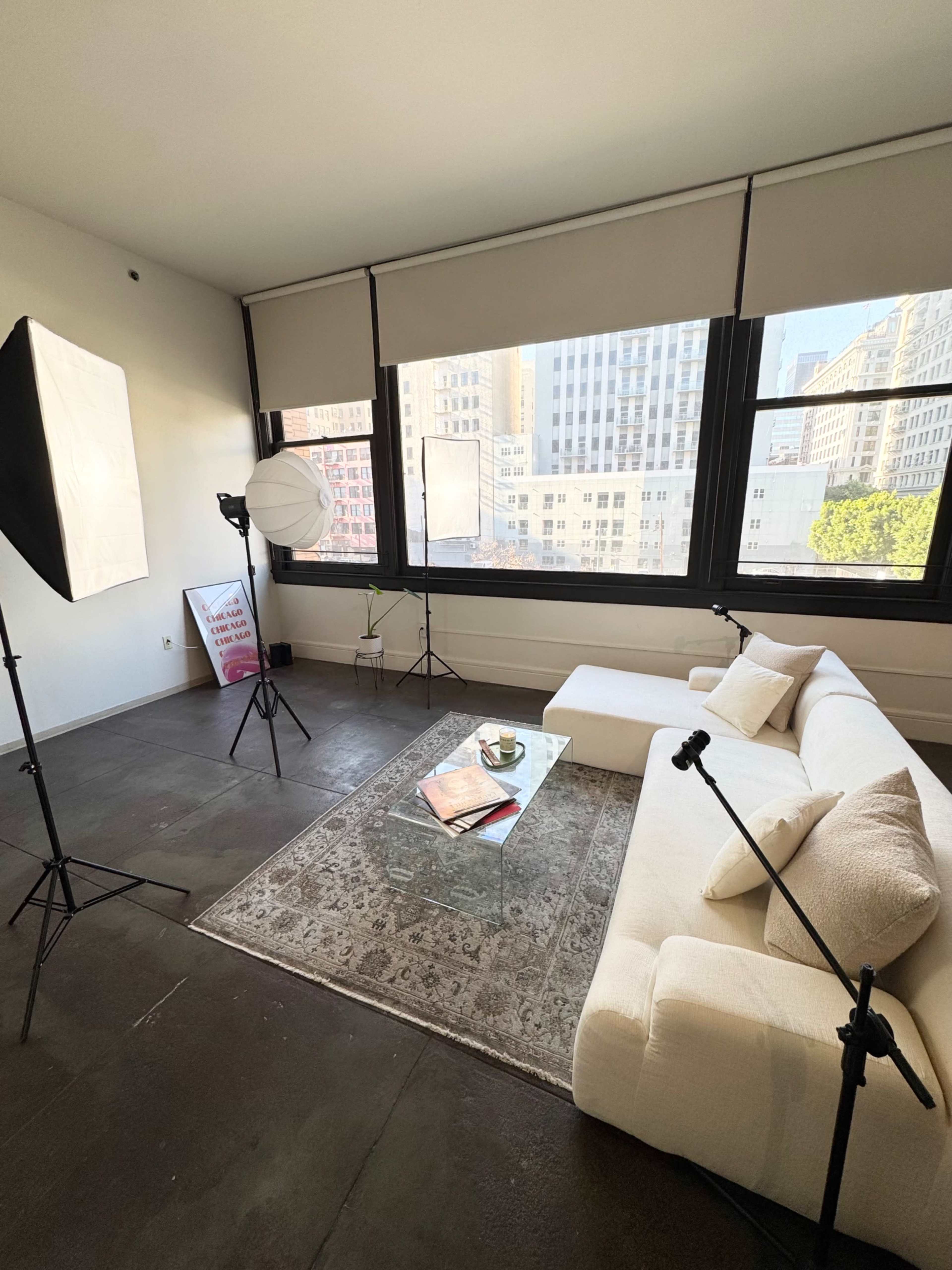 Natural Light Podcast + Photo + Video /  Creative Studio Loft DTLA Image in Central LA, los angeles, CA