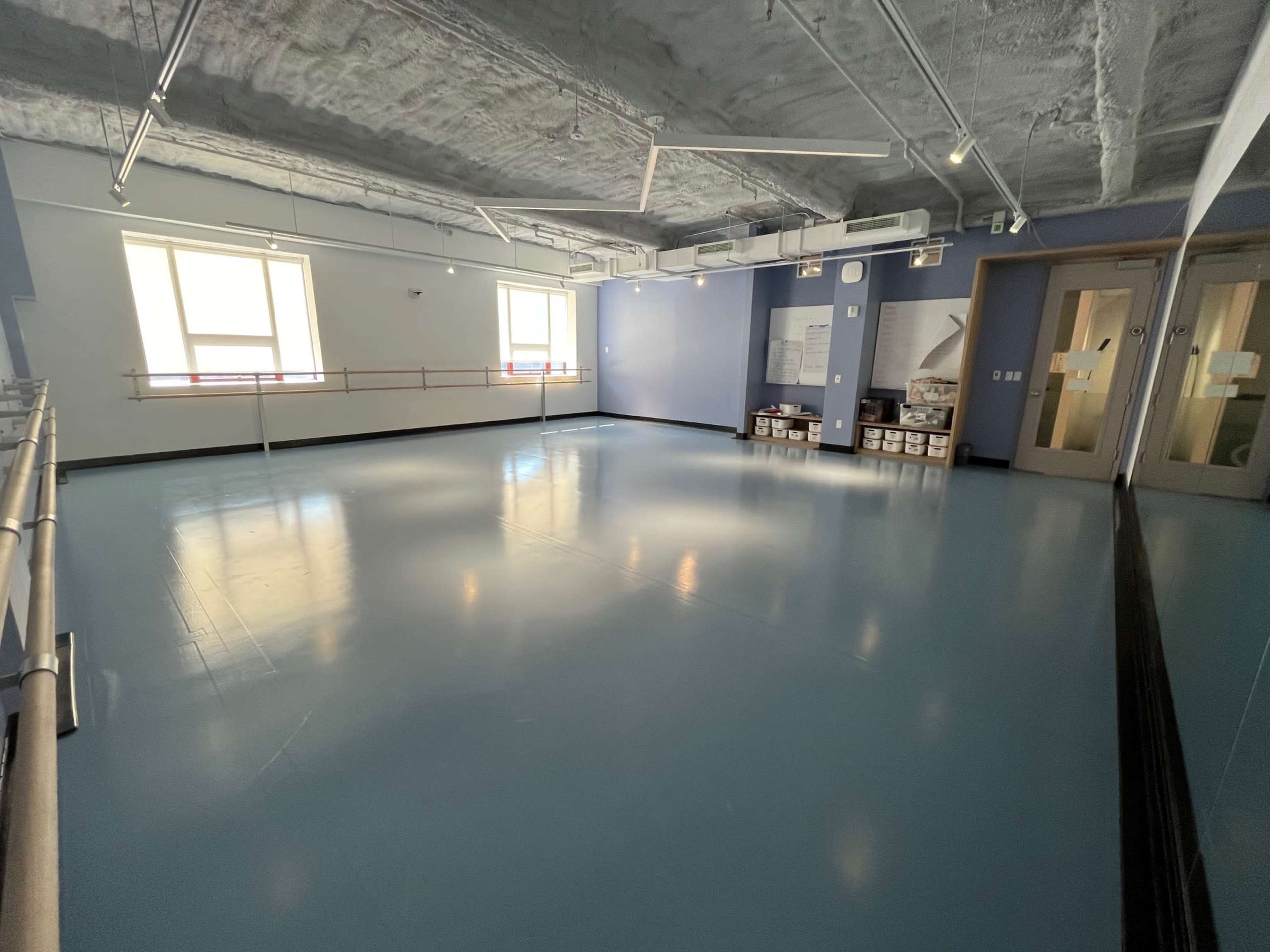 Naturally Lit Dance Studio Image in Upper Manhattan, Manhattan, NY