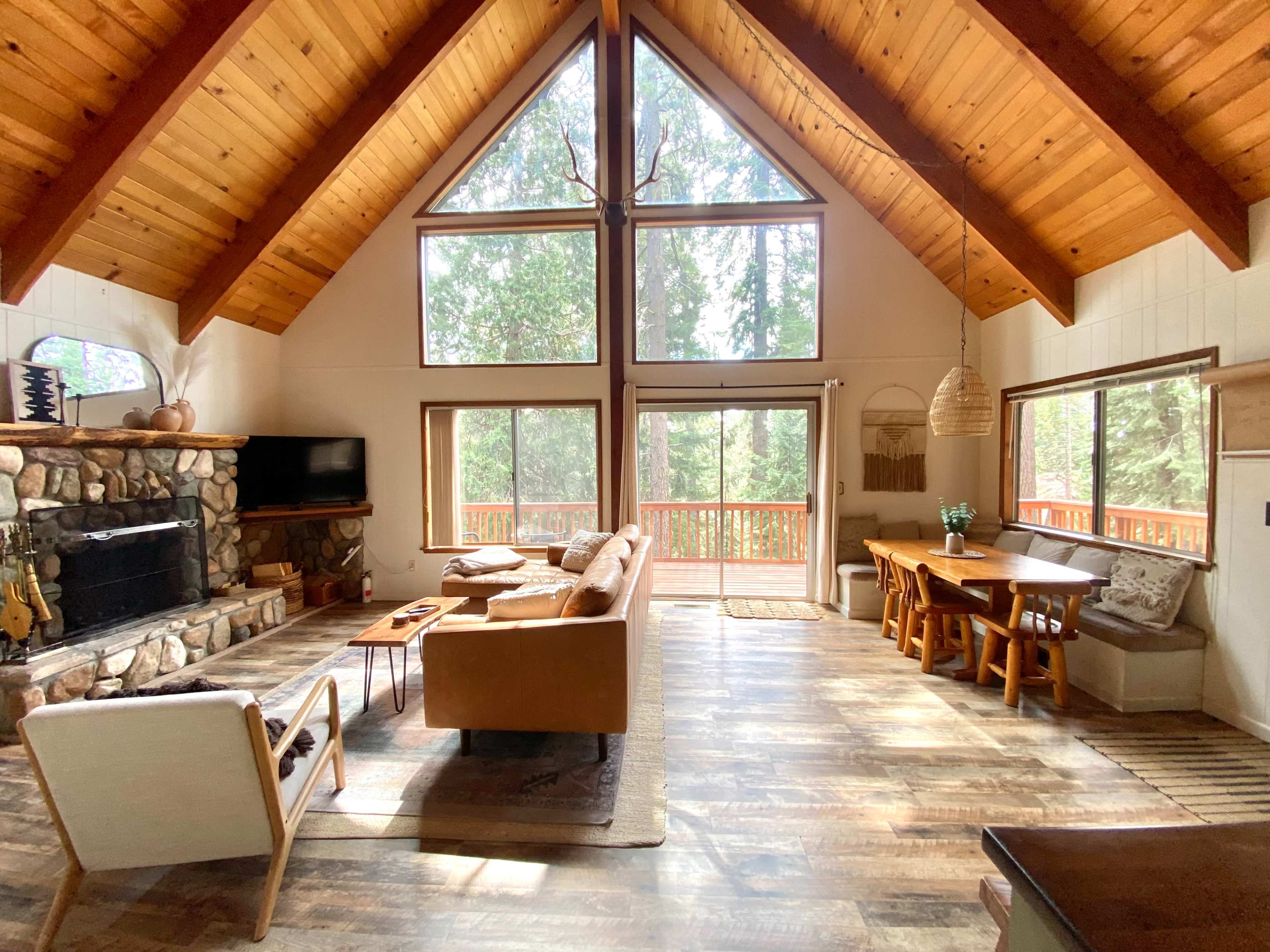 Cabin in the Forest Image in Ponderosa, Ponderosa, CA