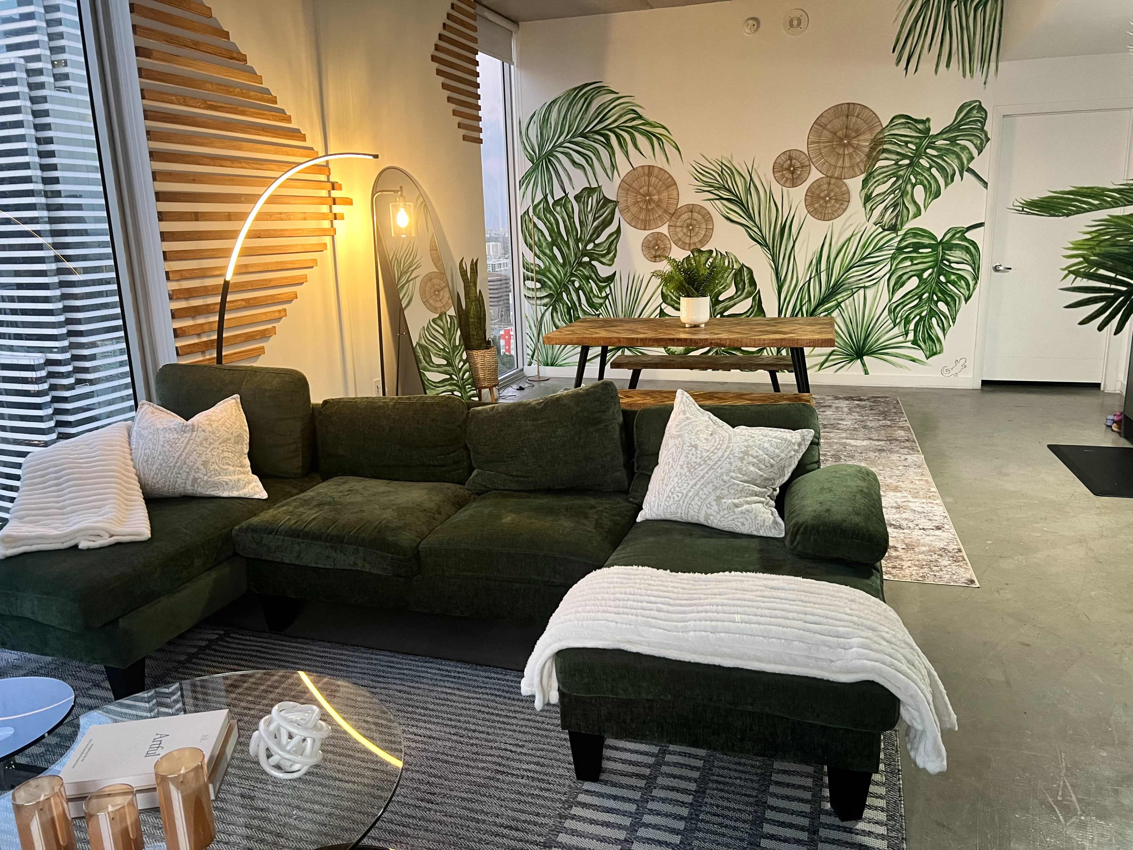 Designer Miami Loft with Murals & Natural Light Image in Downtown Miami, miami, FL