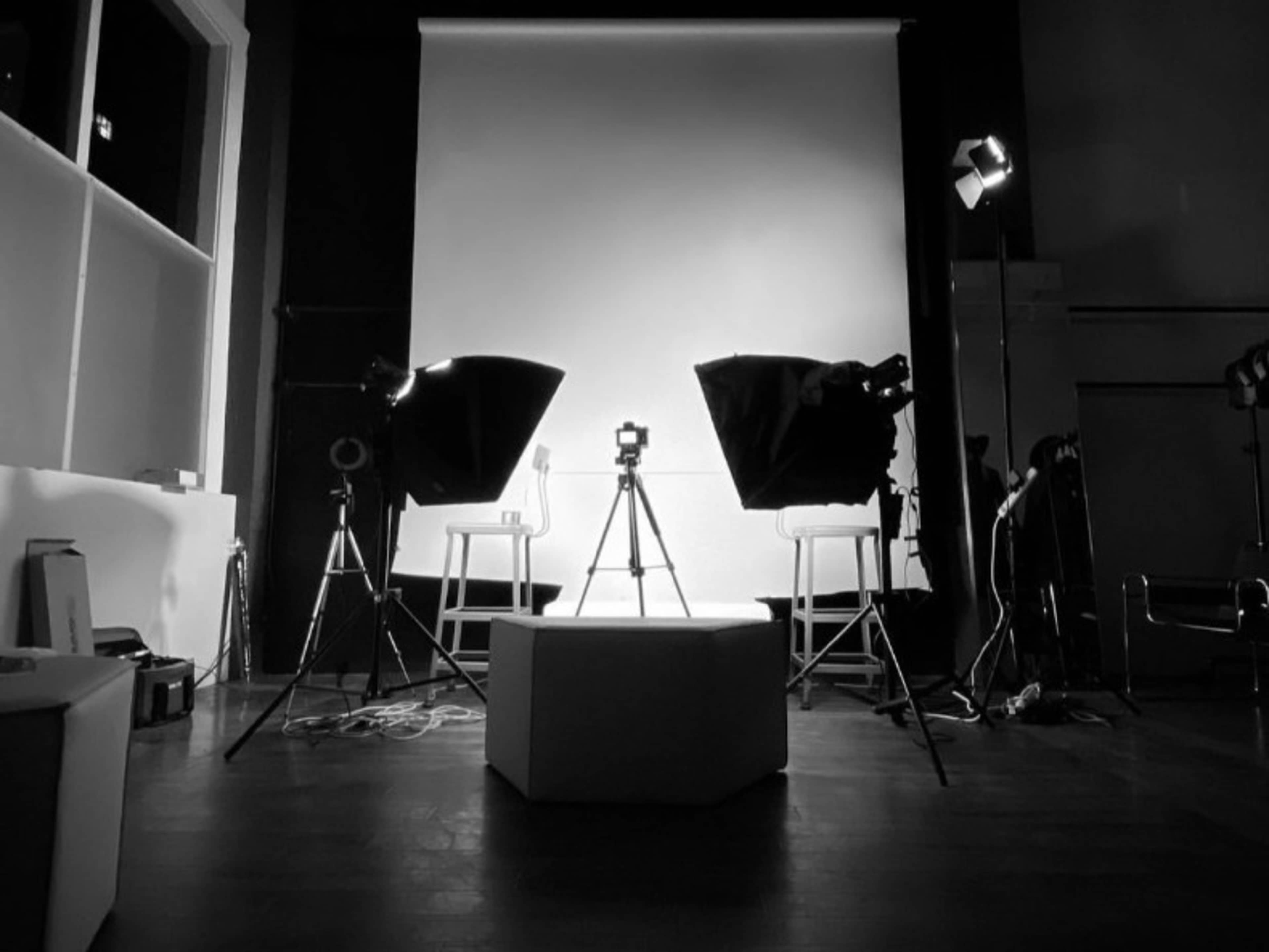 Photo Studio with Lighting