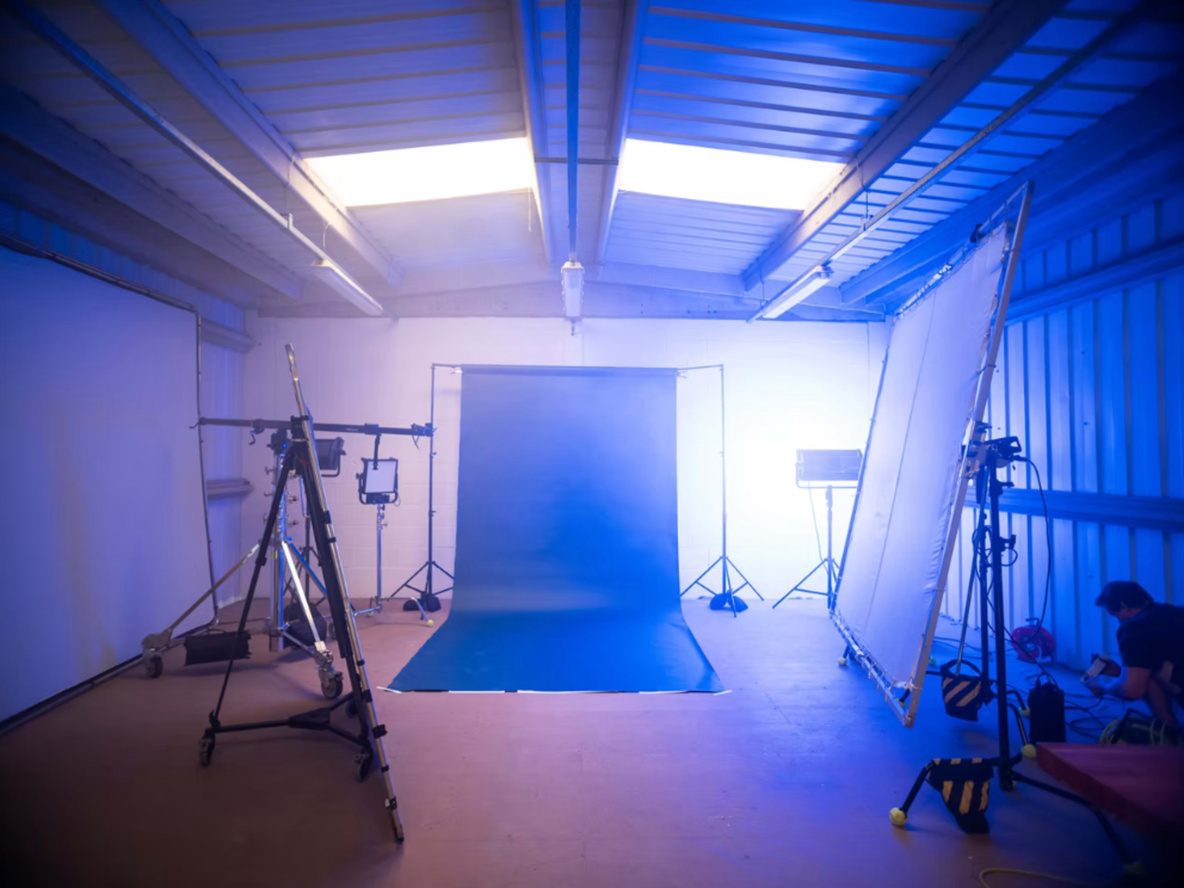 Full use of Lighting and Backdrops