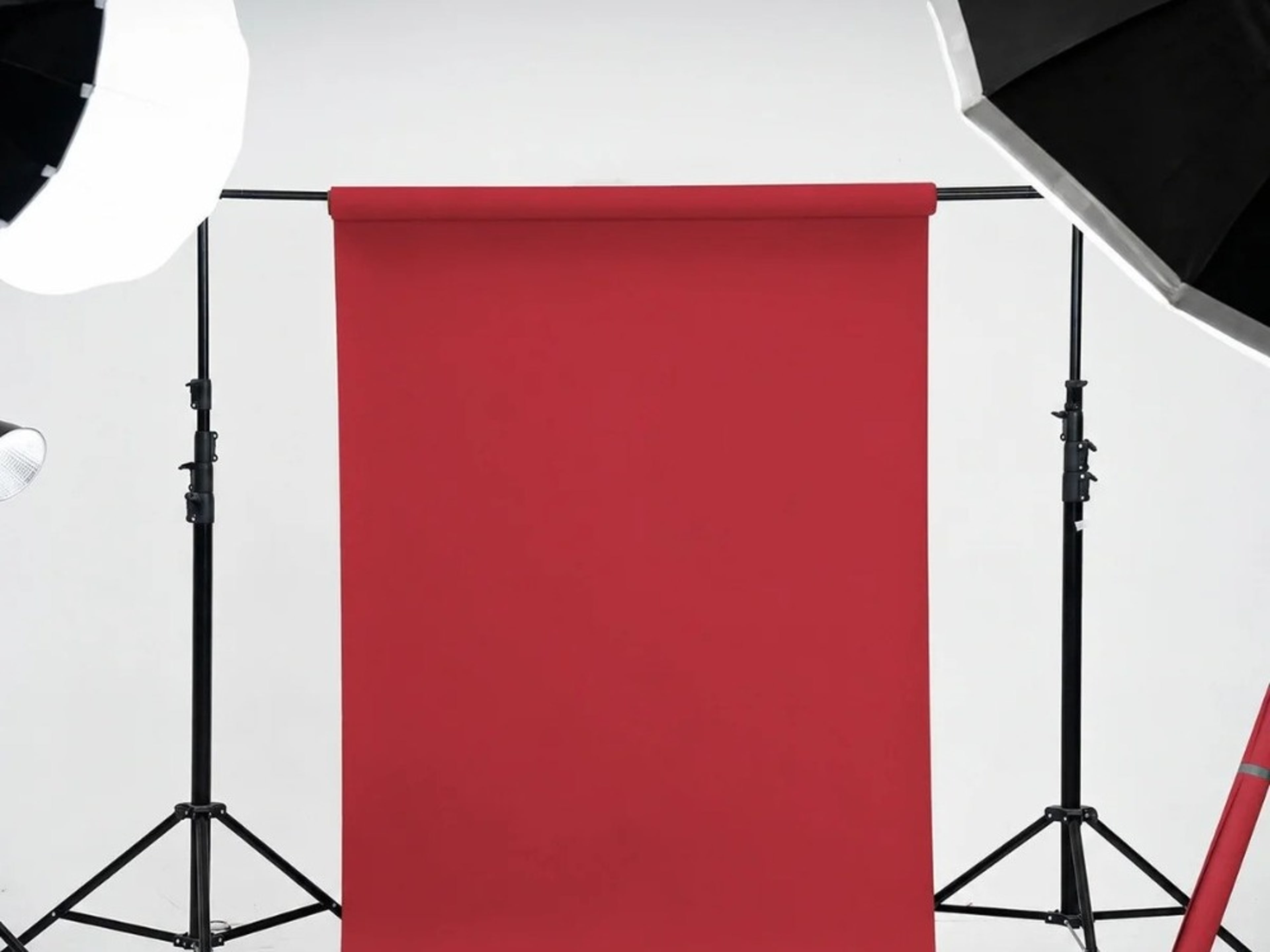 Scarlet Red Backdrop