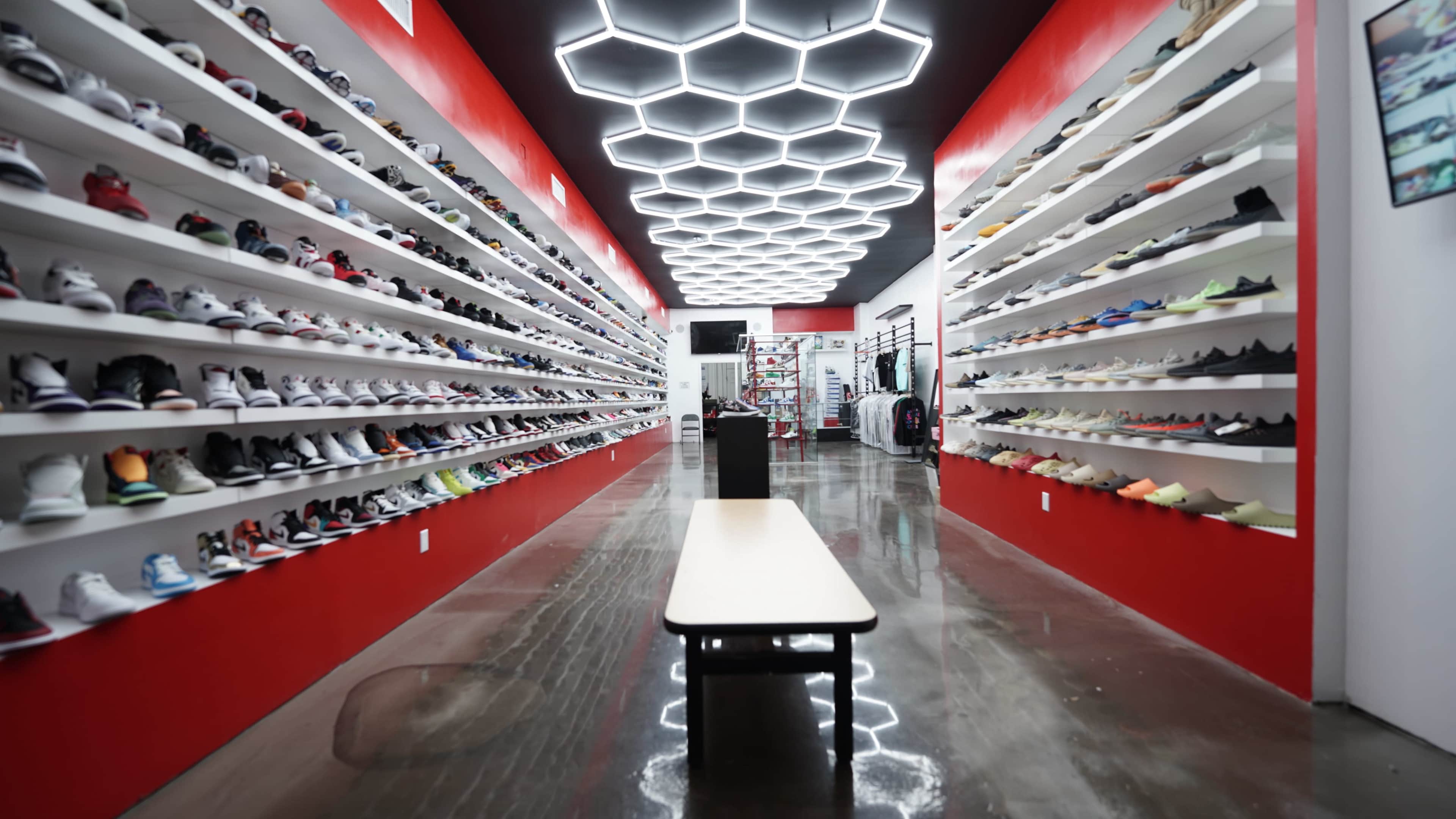 Village Sneaker Themed Gallery Boutique Image in Ridgefield Park, Ridgefield Park, NJ