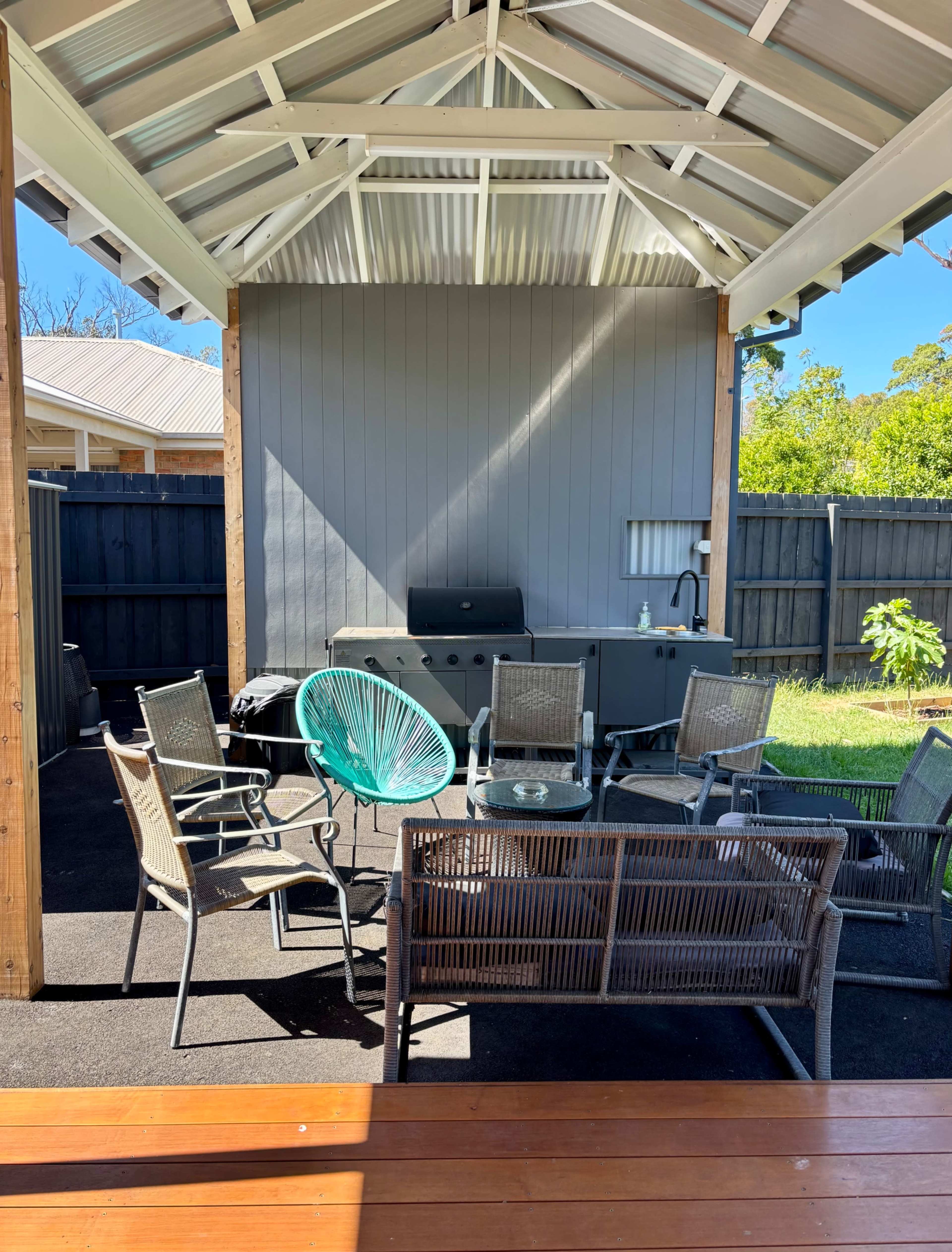 Simple & Peaceful Backyard BBQ Retreat In Capel Sound Image in Capel Sound, Capel Sound, VIC