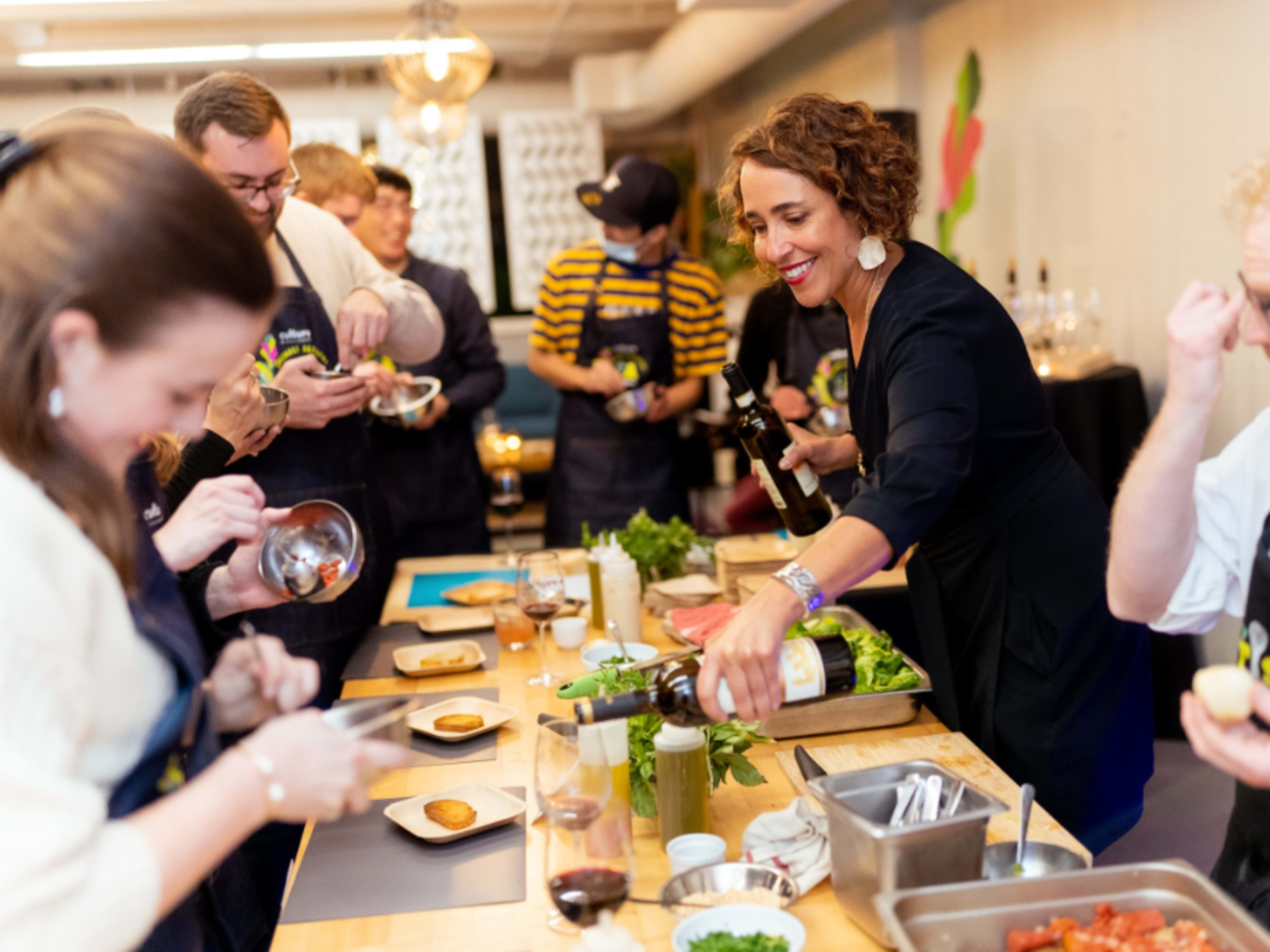 Interactive Cooking Party