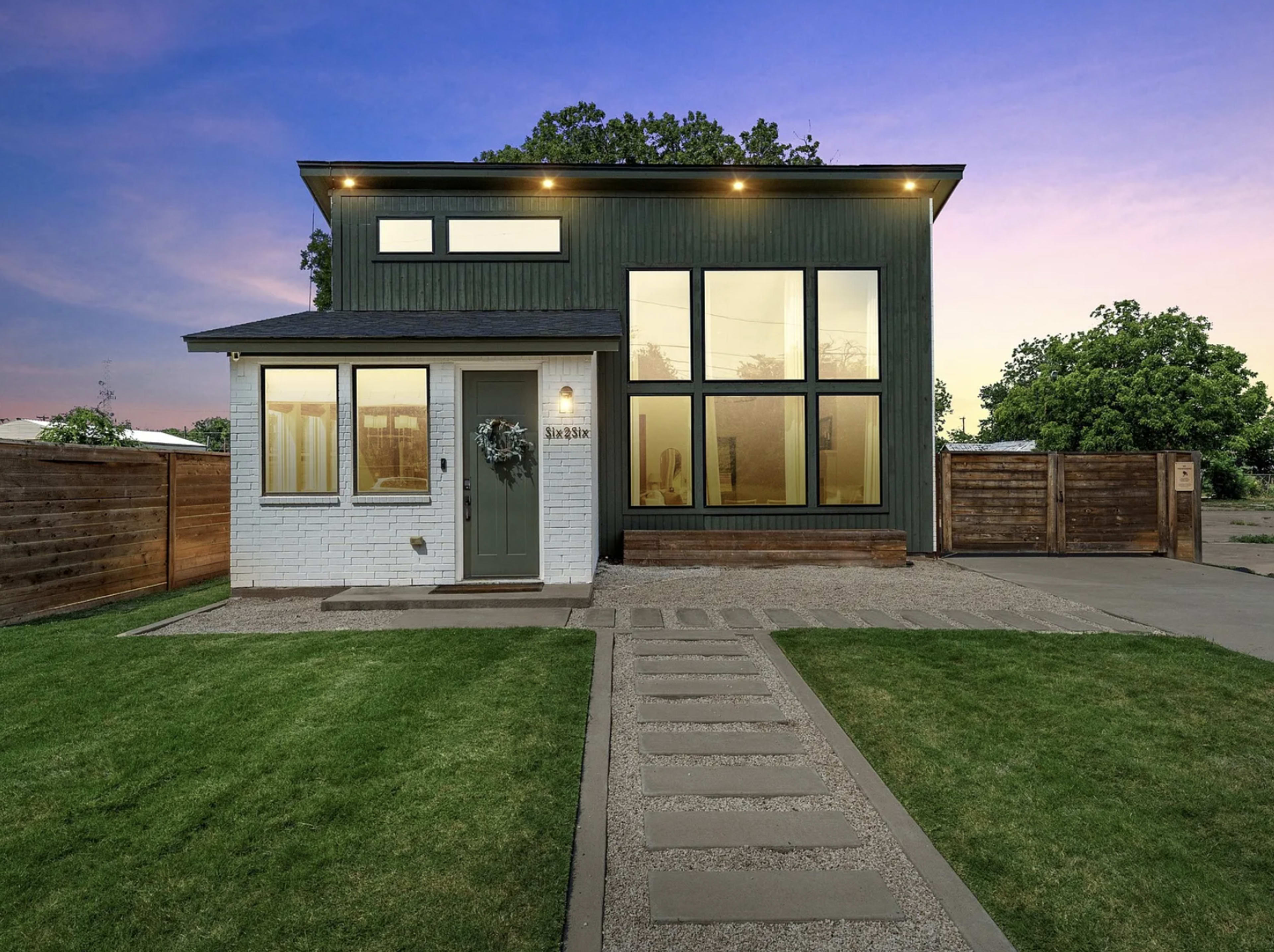 Designer Interiors. Iconic Mural. Backyard Bliss. Image in Downtown, Waco, TX