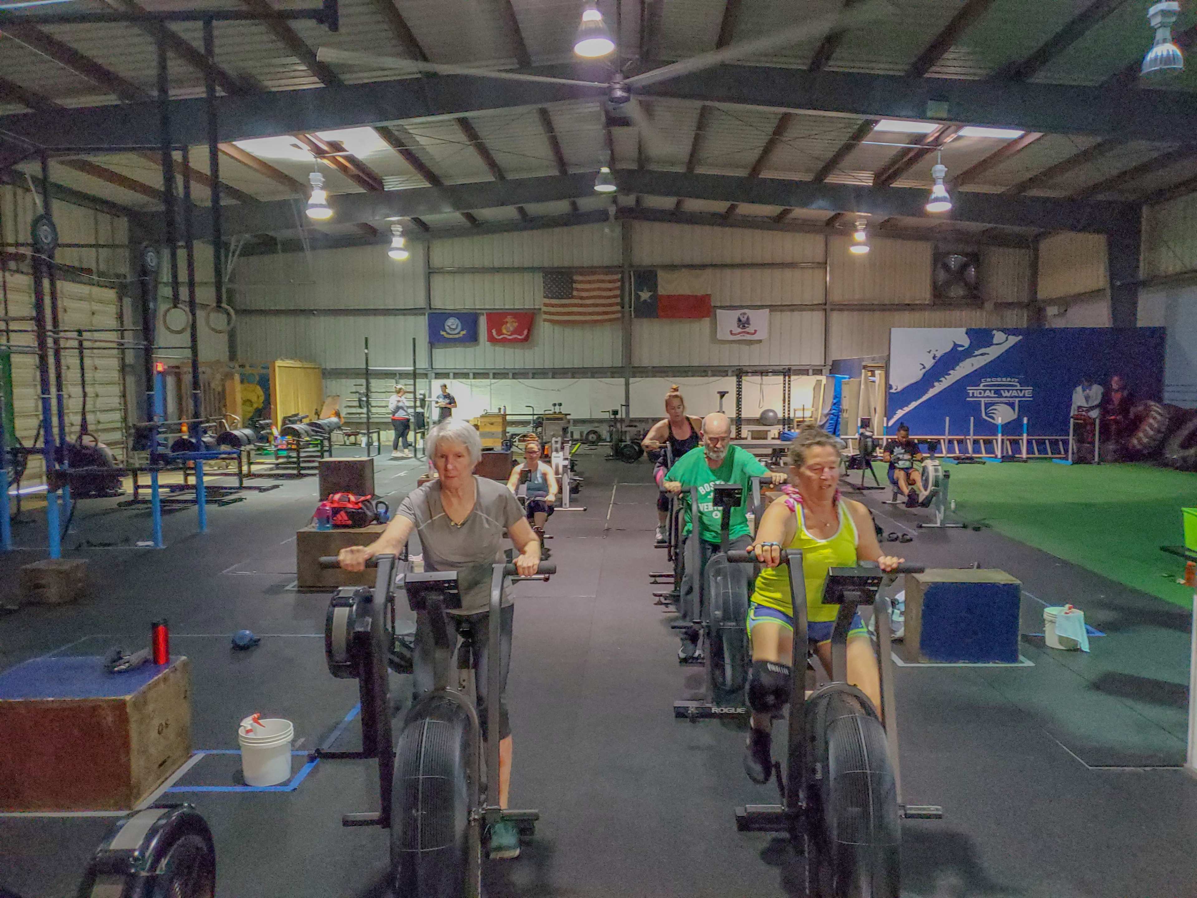 Large CrossFit Style Warehouse Gym Image in Galveston, GALVESTON, TX
