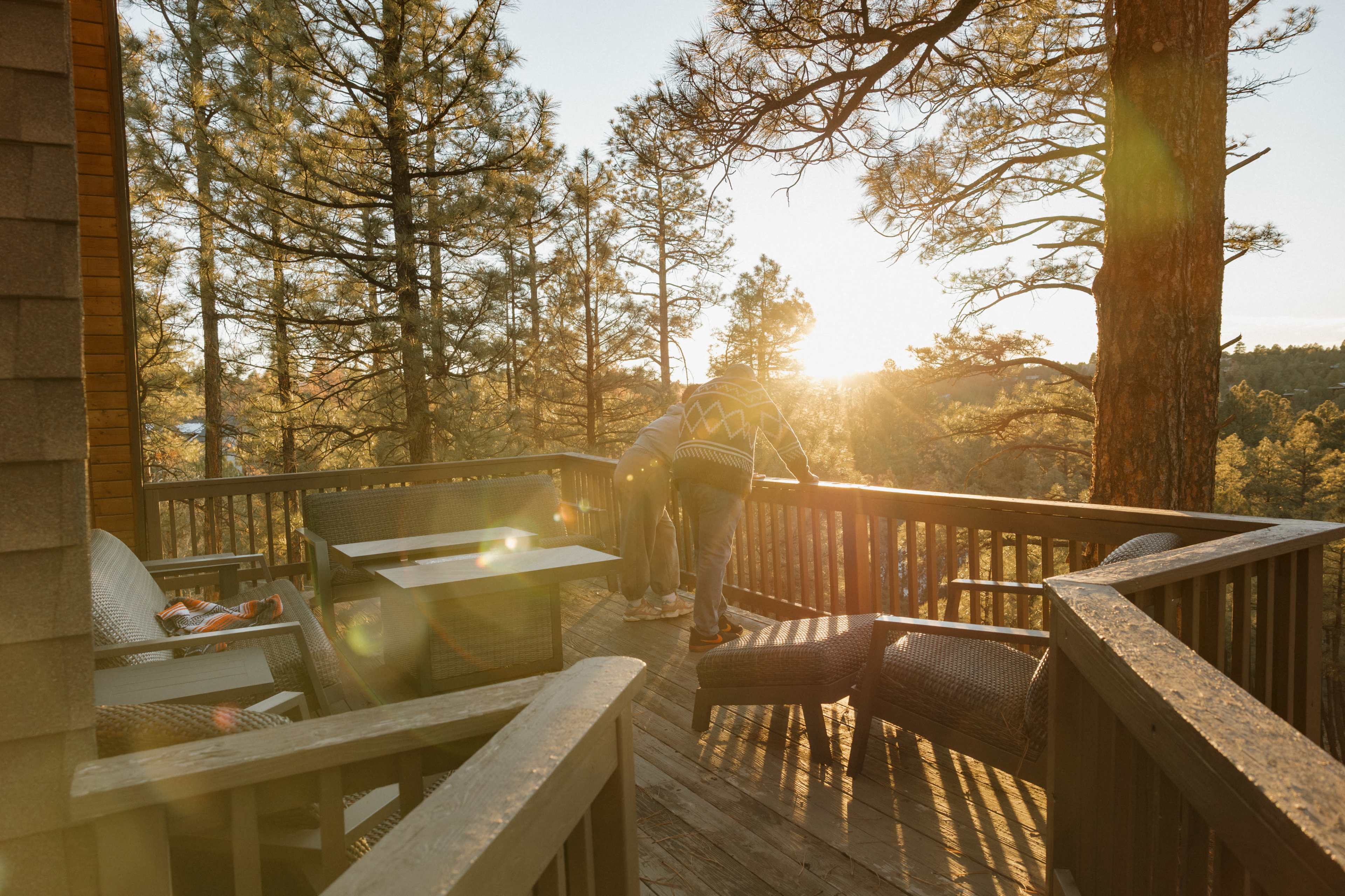 A-Frame Mountain Cabin | Natural Light • Fireplace • Forest Views Image in Show Low, Show Low, AZ