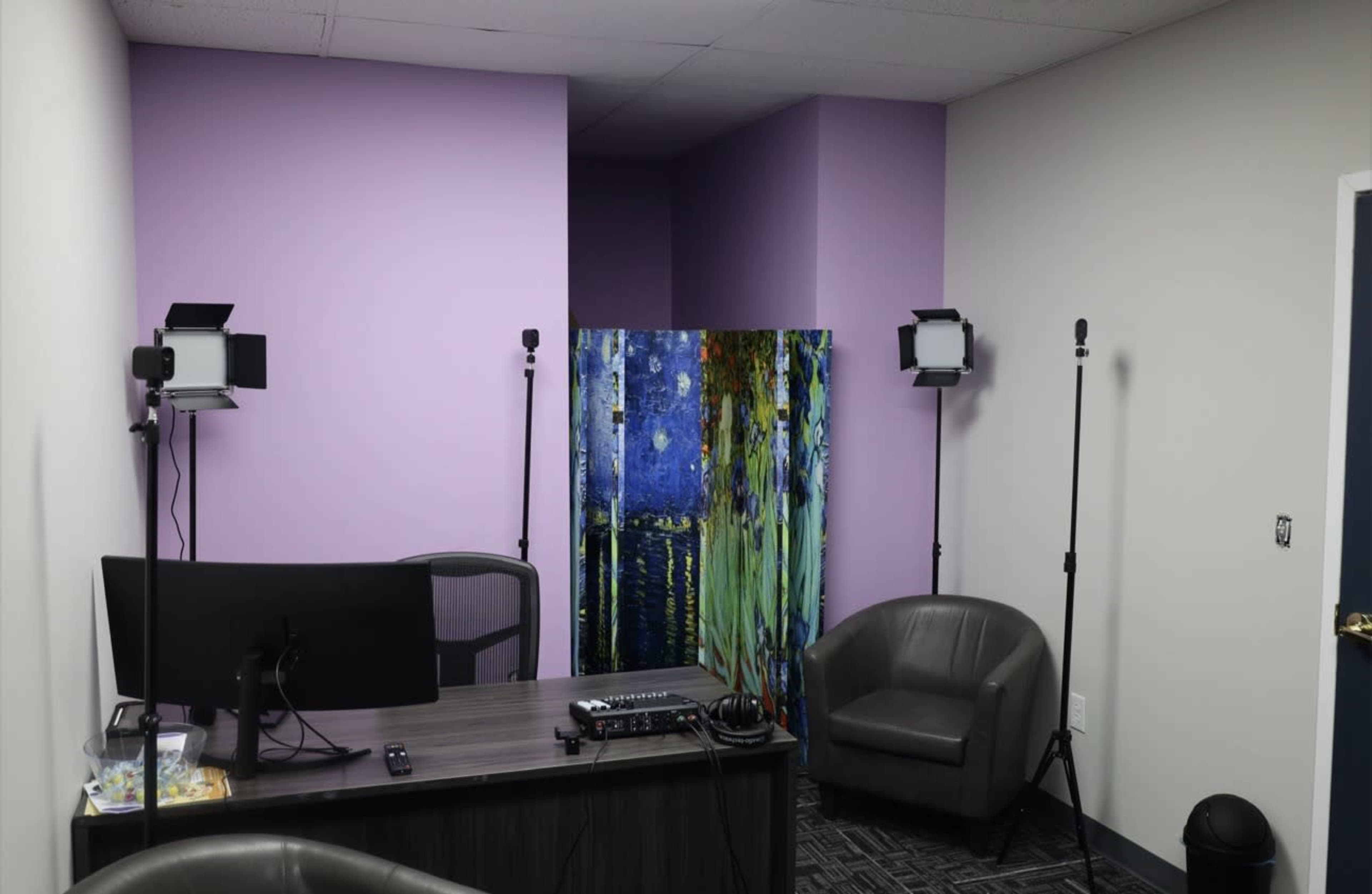 Private Podcast Studio Image in , Henrico, VA