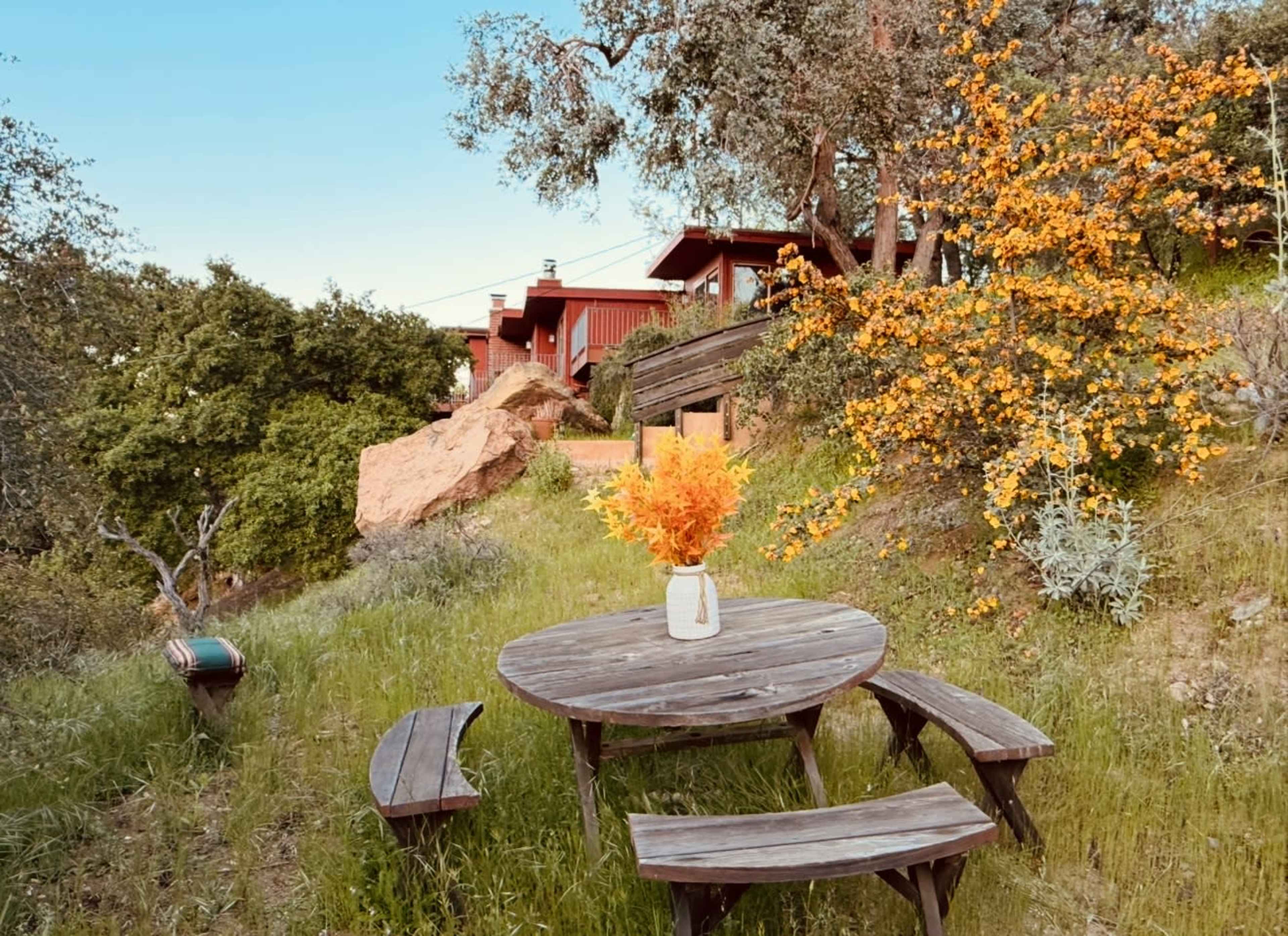 Mid-Century Modern Time Capsule on a Topanga Canyon Hilltop Image in Fernwood, Topanga Canyon, CA