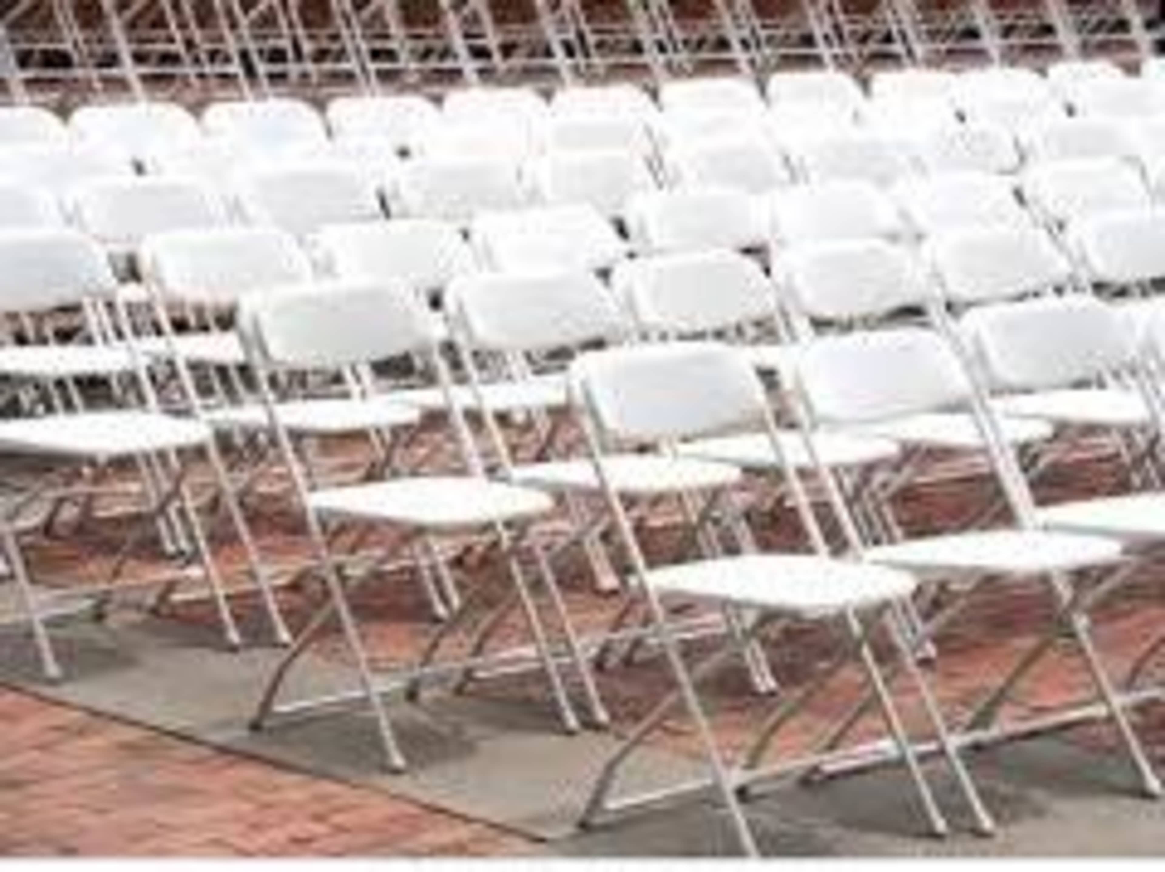 Chairs Set up and tear down