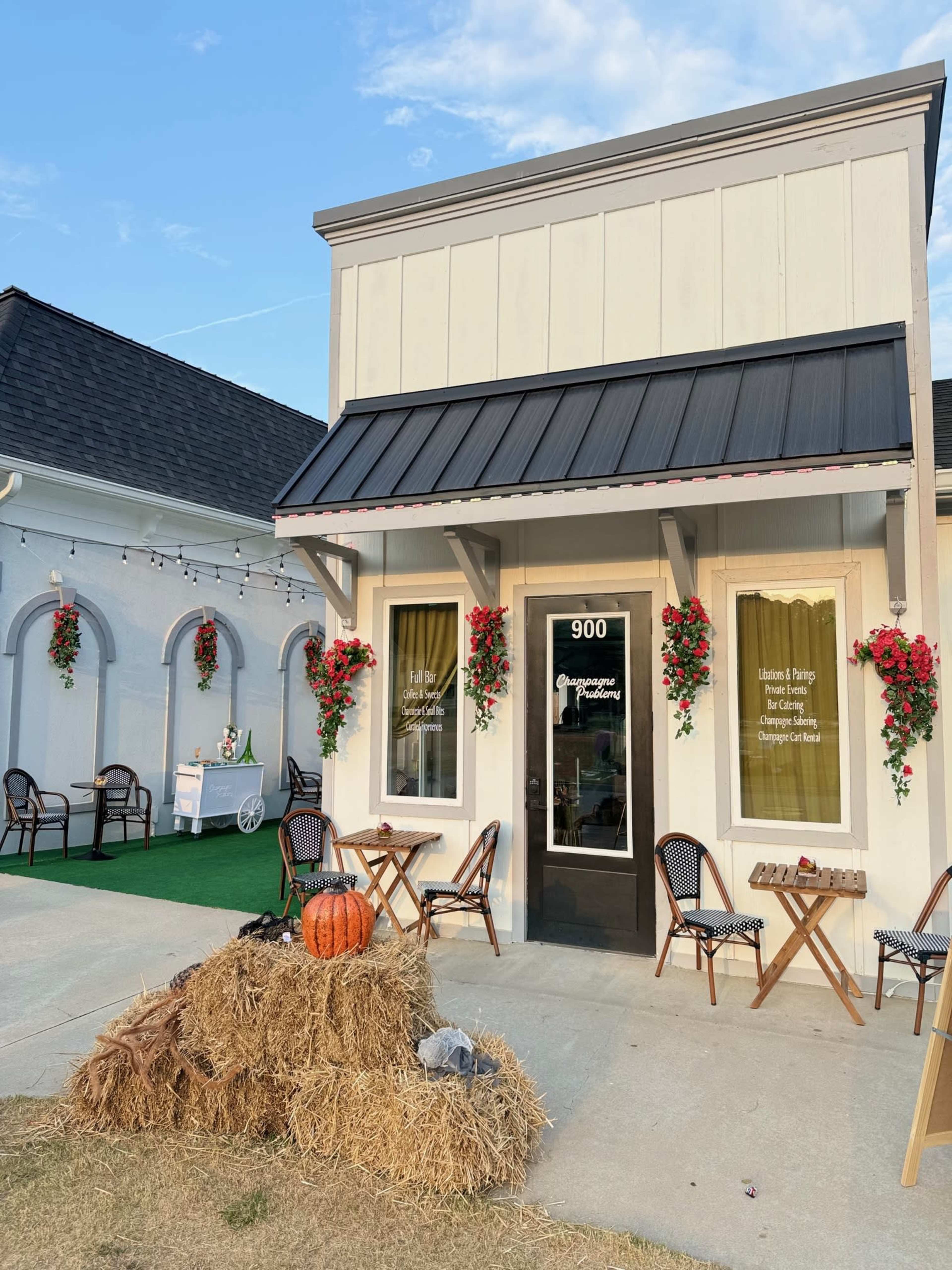Elevated Elegance: A Champagne Bar with Patio Image in Morrow, Morrow, GA