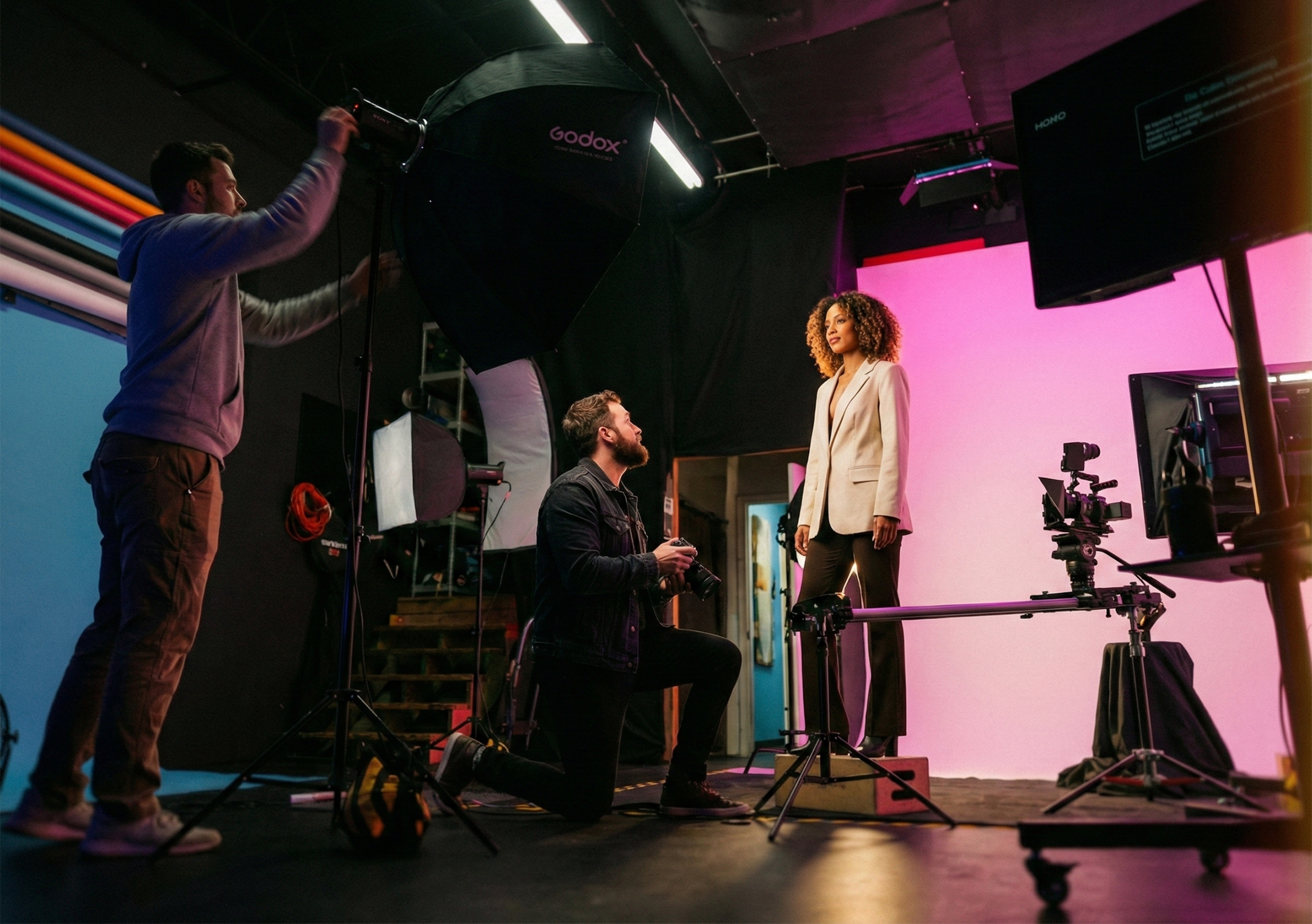 Photography Studio, Film Studio with Cyclorama wall and Green Room Image in Largo, Clearwater, FL