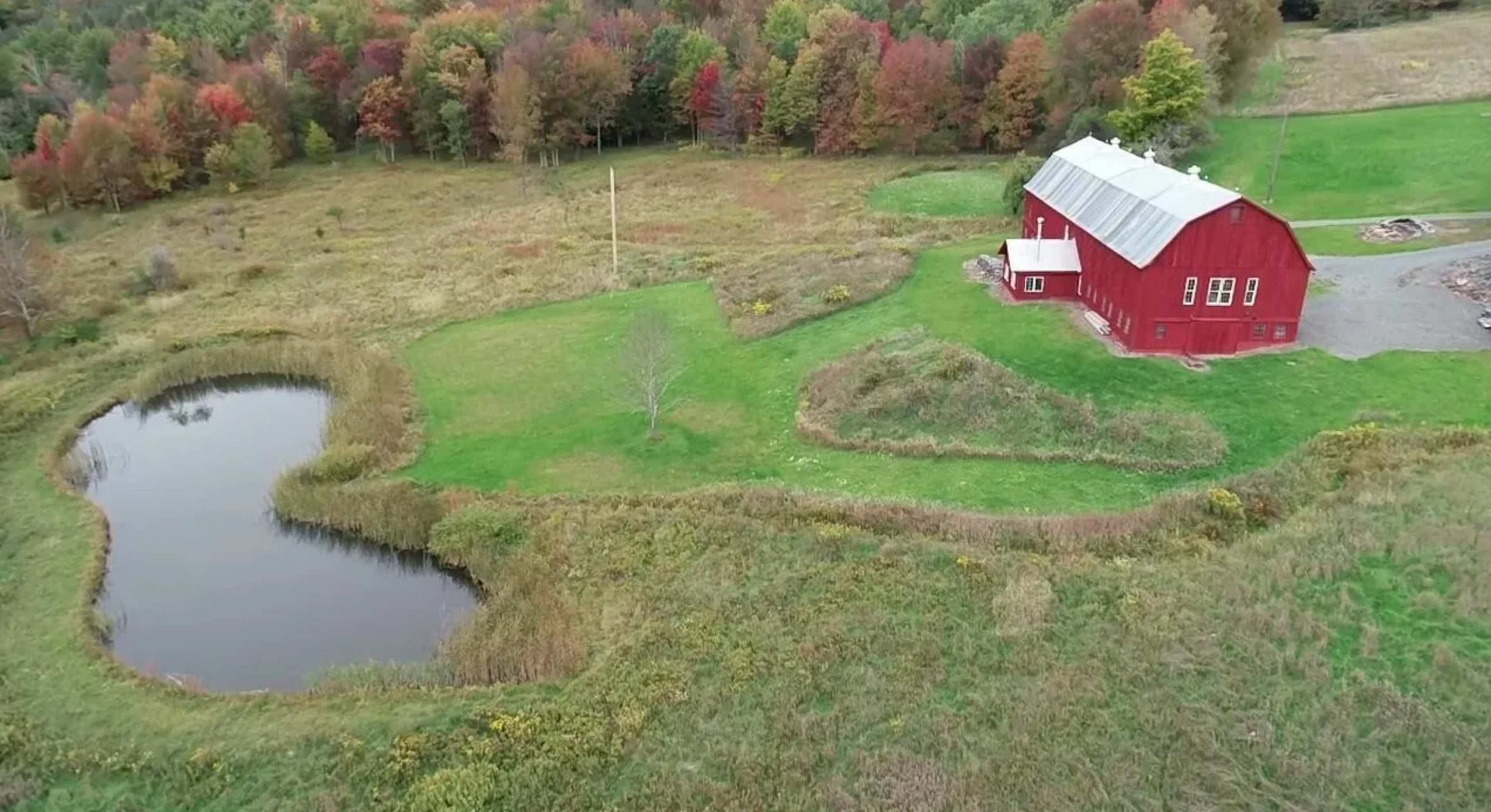 Your Own Barn and Mountain Range Image in Lexington, Lexington, NY