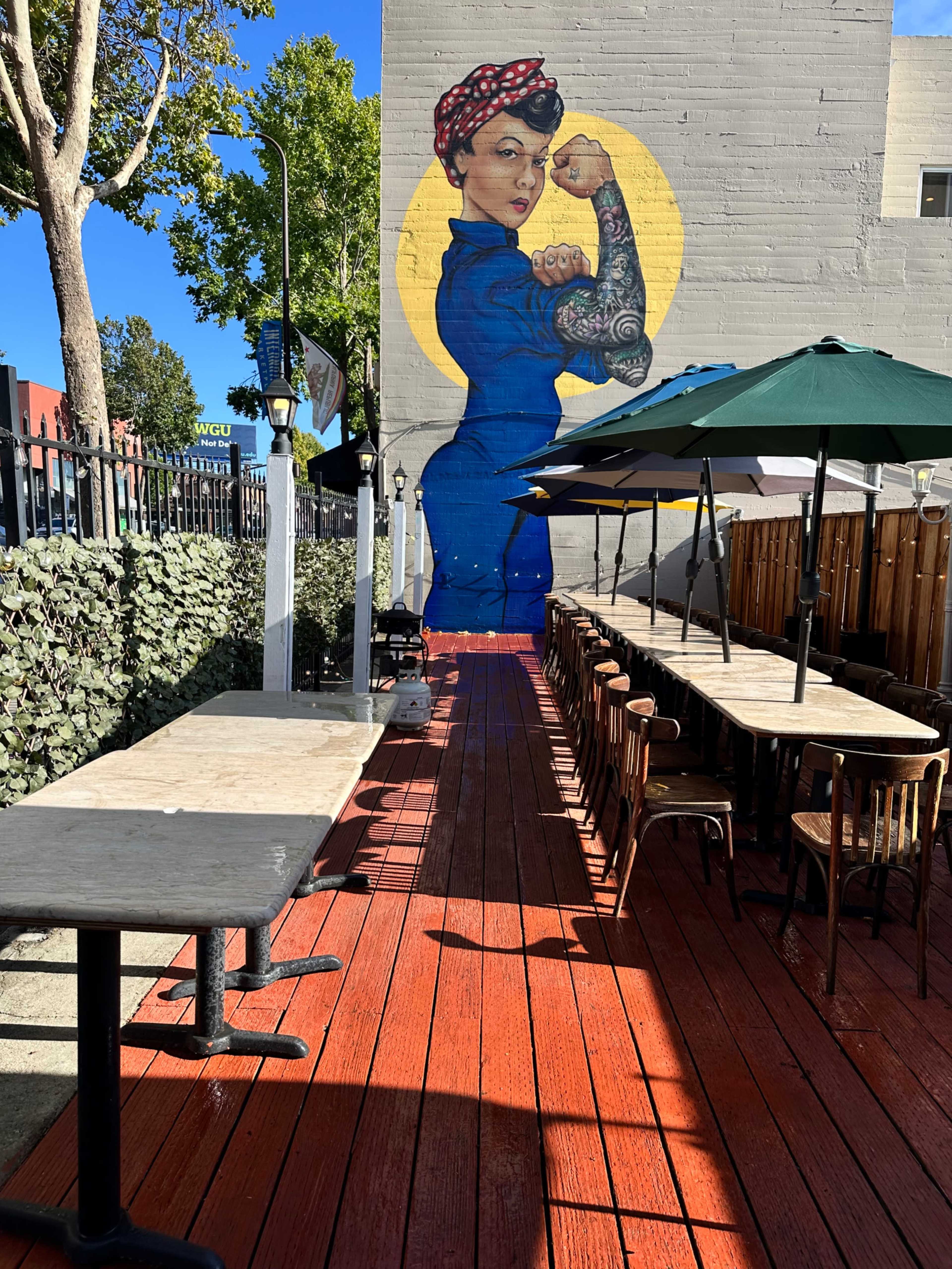 Cozy Patio Event Space Image in Ocean View, Berkeley, CA