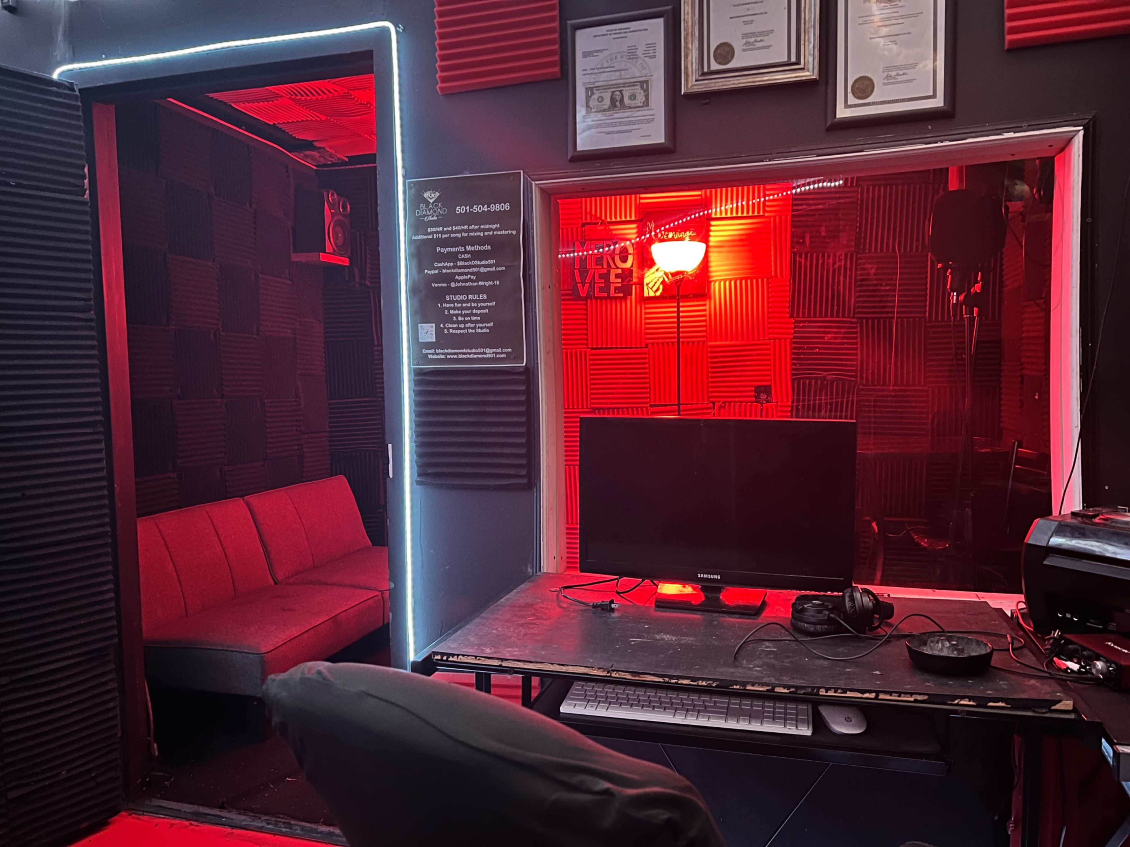 Private Recording Studio Image in , Conway, AR