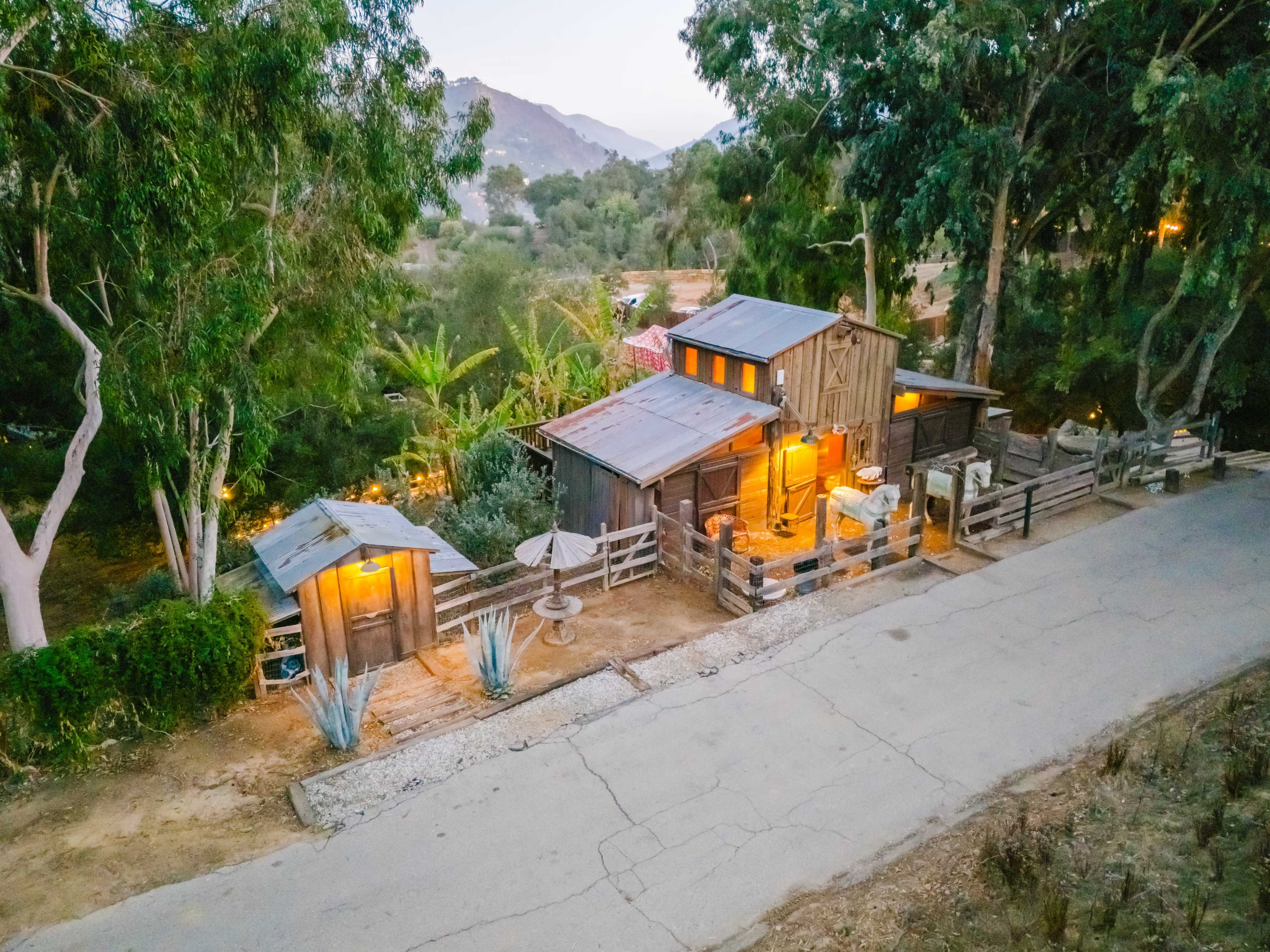 THE ENCHANTED BOHEMIAN BARN & WOODLAND RETREAT Image in Topanga, Topanga, CA