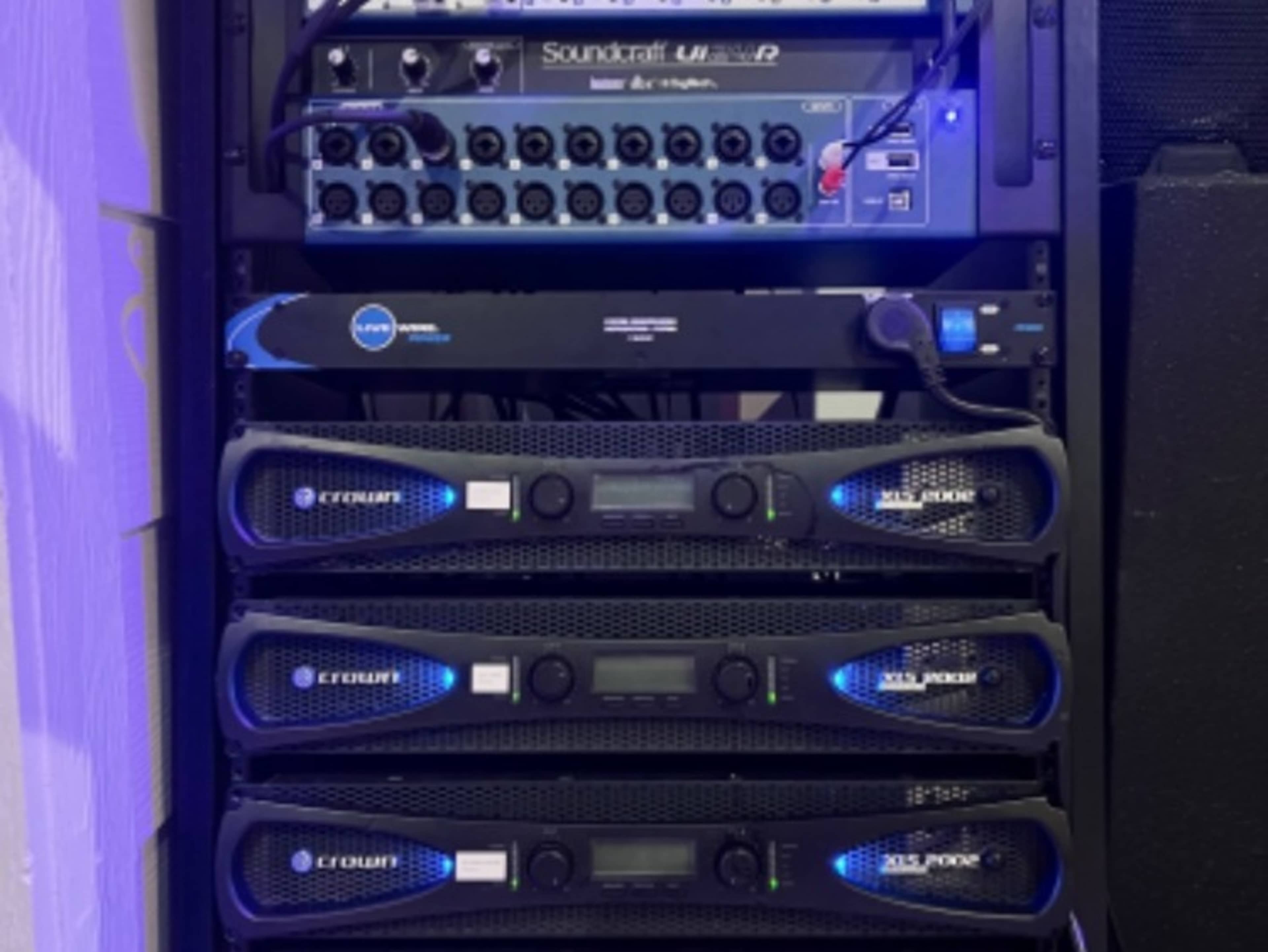 PA System & Projector