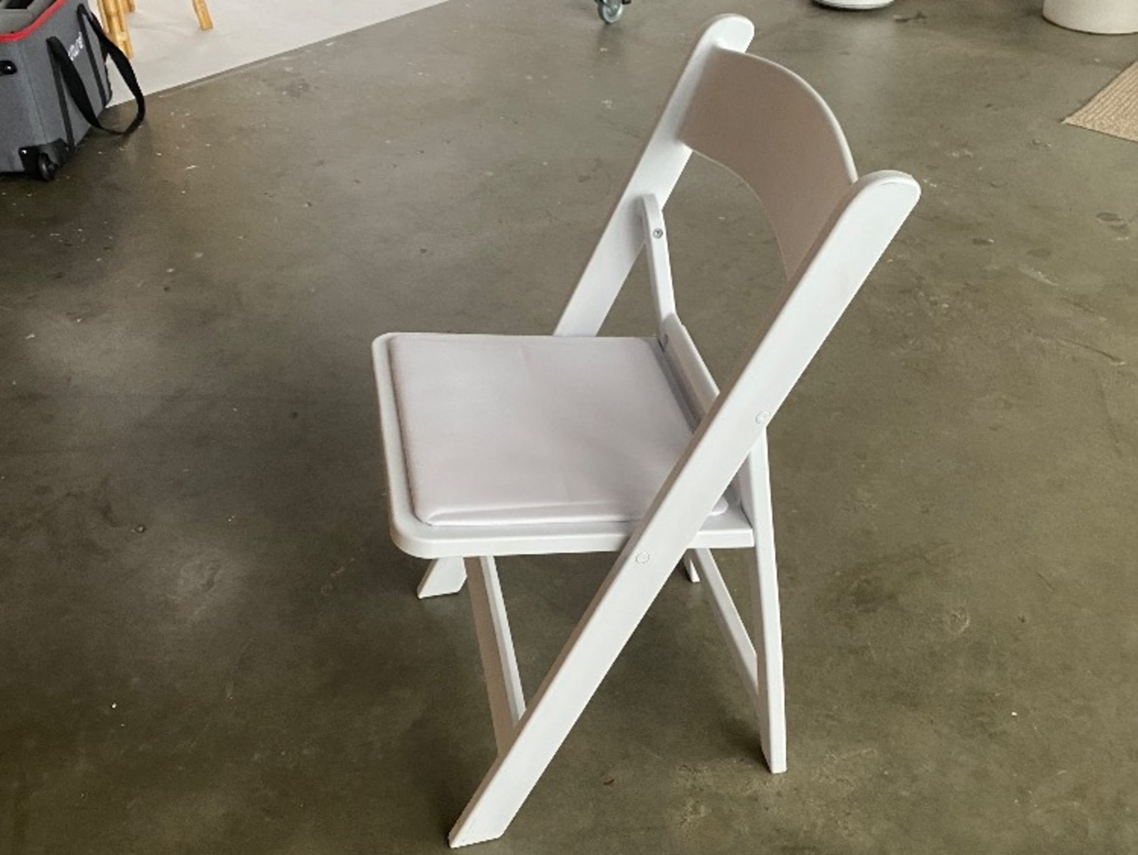 White Foldable Chair