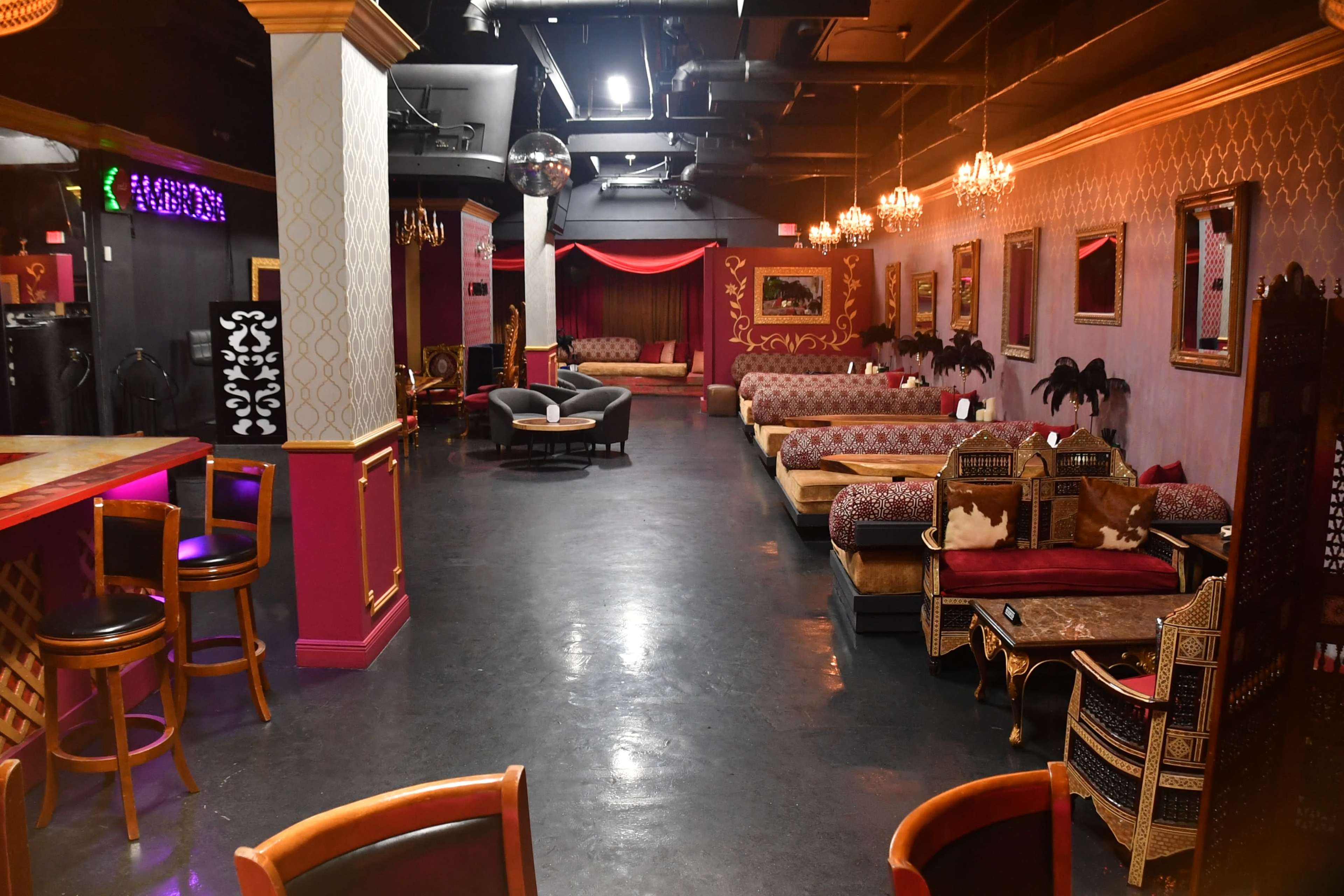Hookah Lounge with authentic Moroccan motif Image in Hallandale Beach, Hallandale Beach, FL