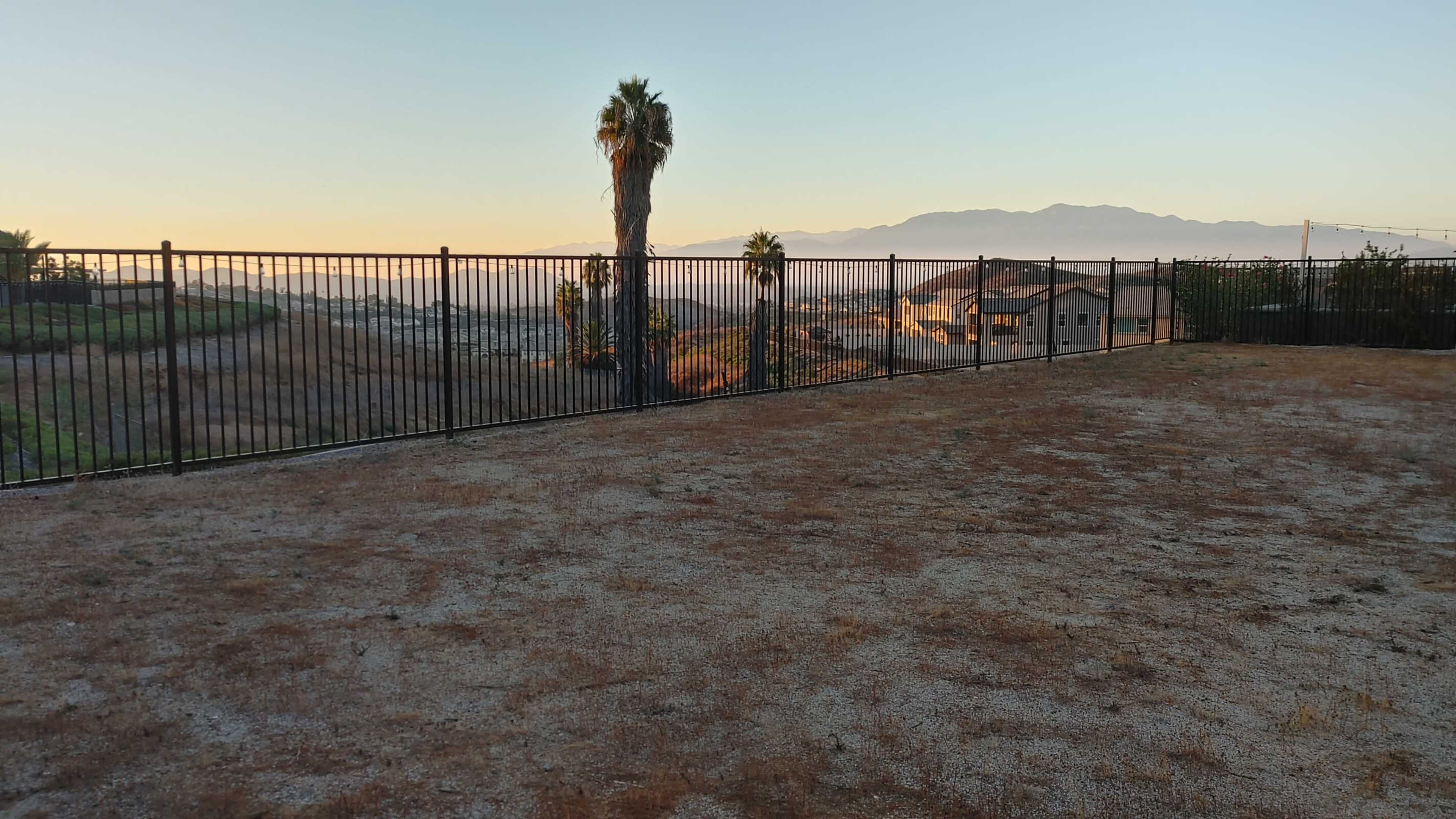 Suburban Farmhouse Style Backyard with Expansive Inland Empire Views Image in , Riverside, CA