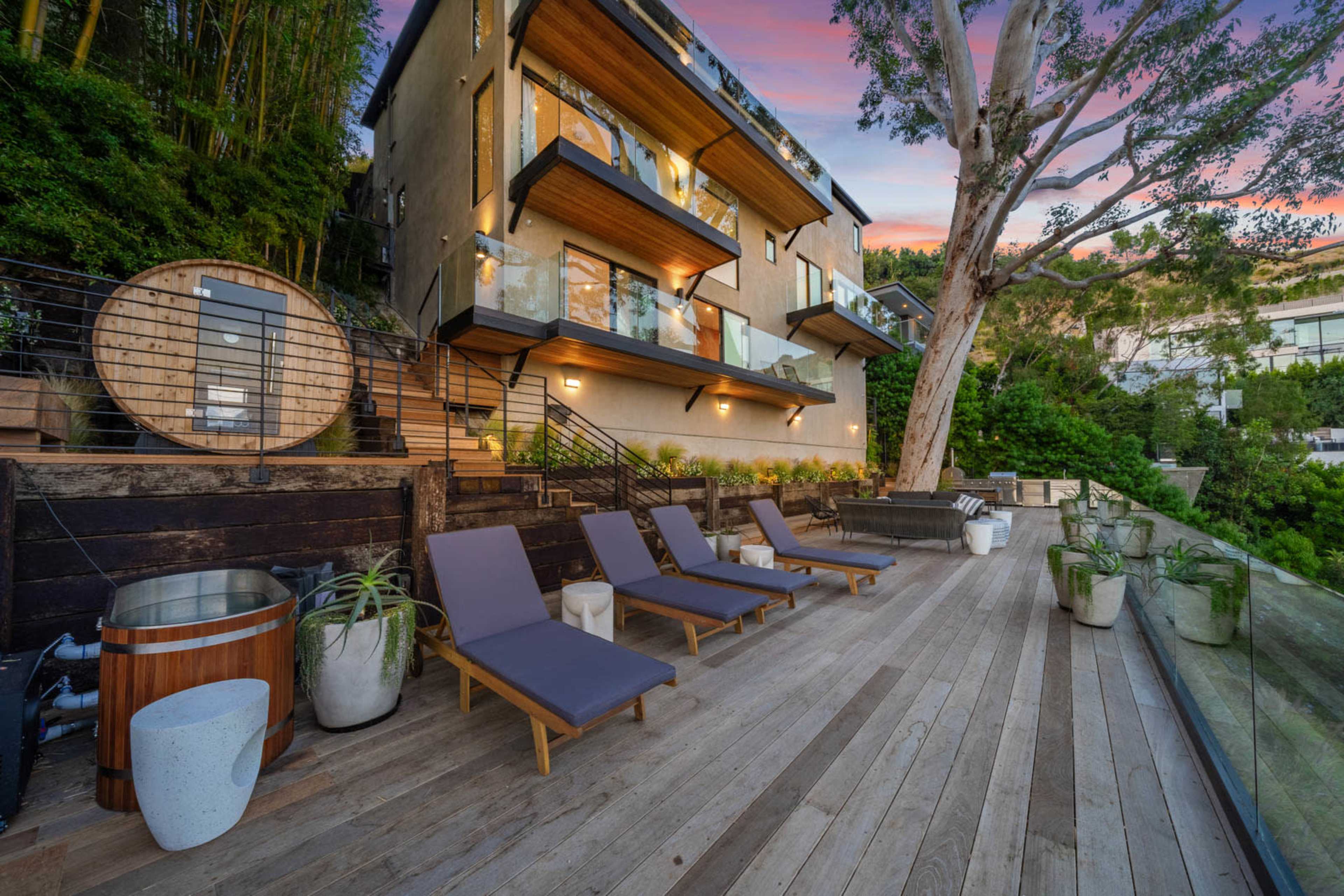Newly Remodeled Hollywood Hills Retreat w/ Skyline Views, Sauna & Cold Plunge Image in Central LA, Los Angeles,, CA