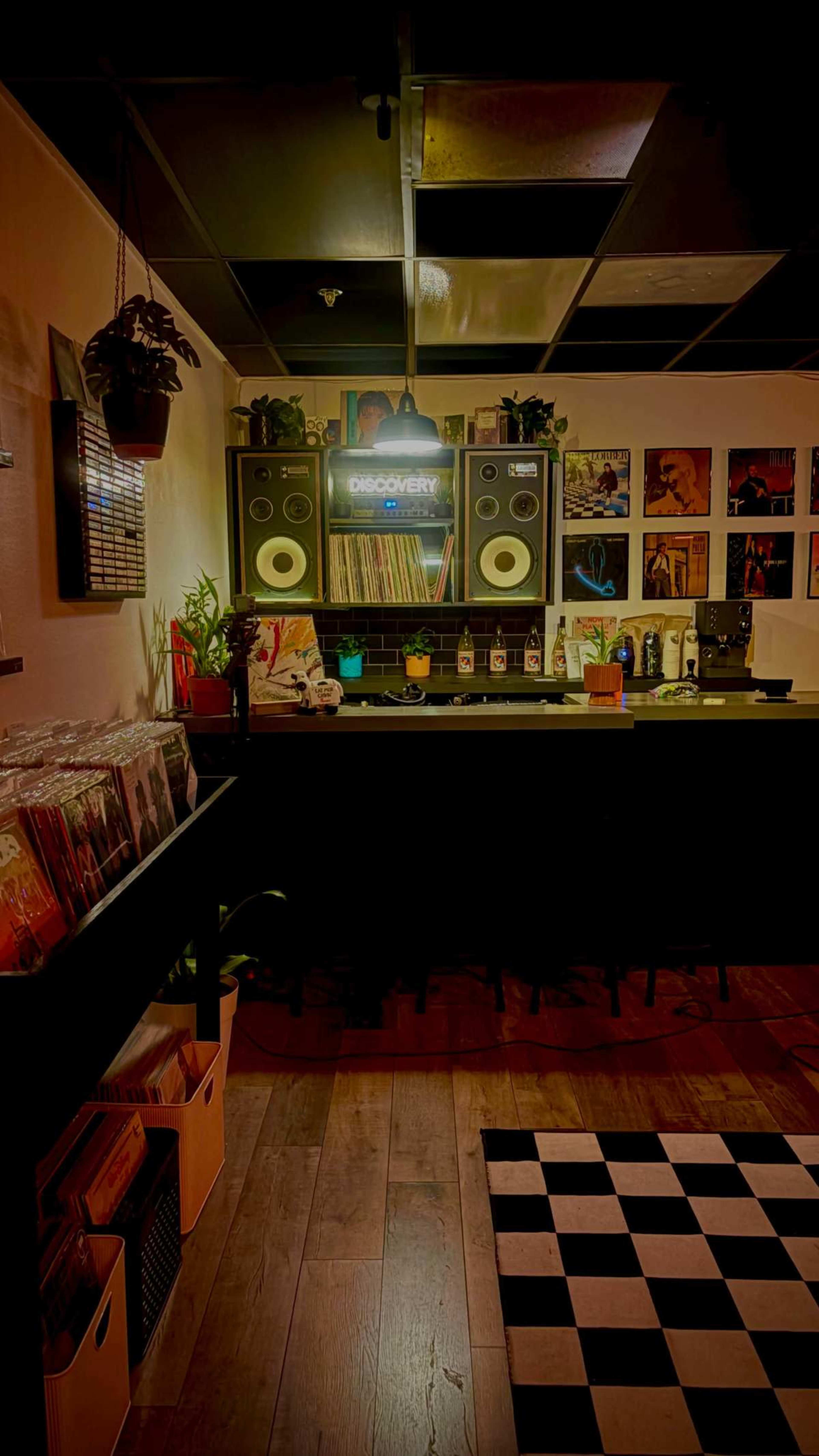 Intimate Record Store Hi-Fi Lounge Like Space Image in Temecula, Temecula, CA