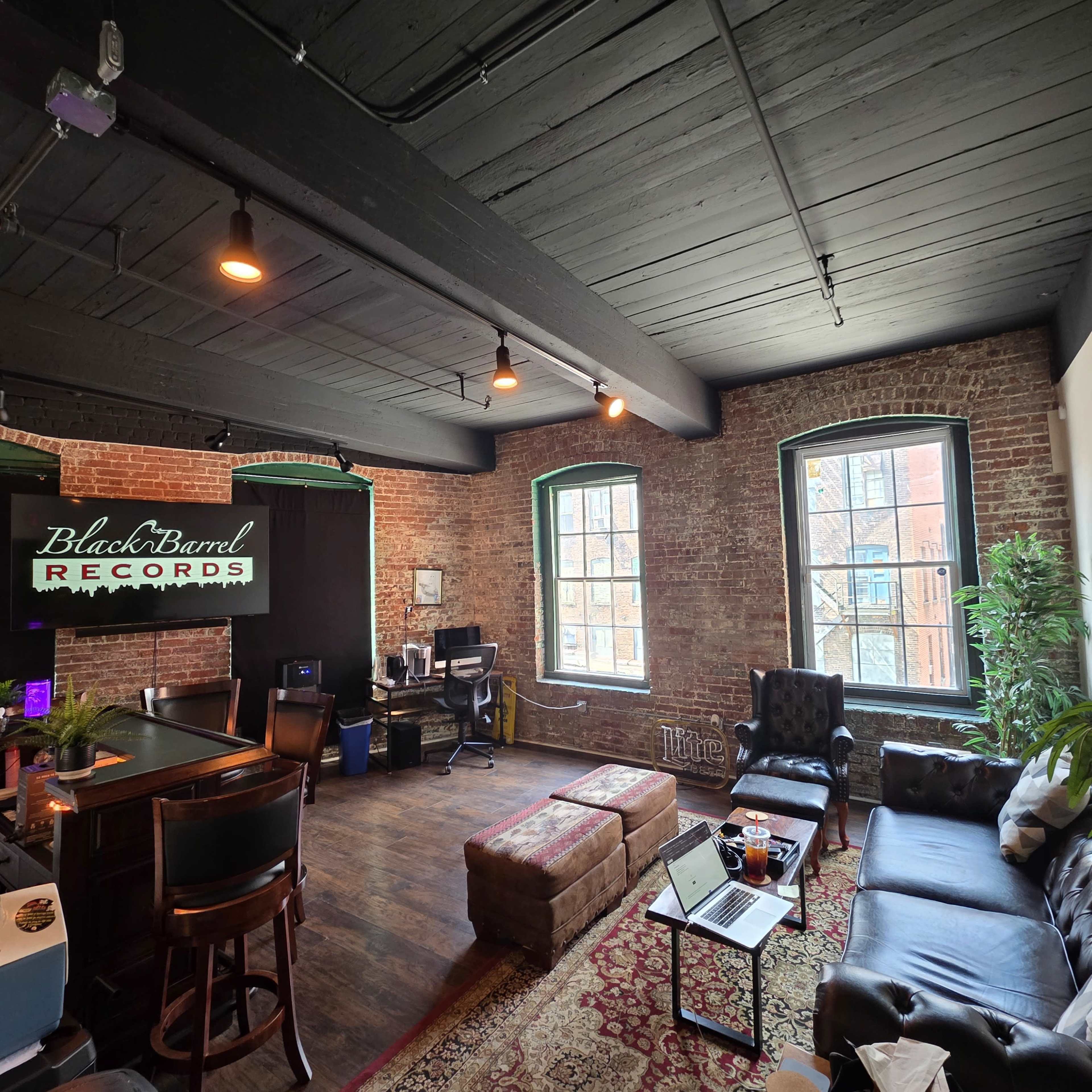 Loft/Industry Style Recording Studio at Black Barrel Records Image in Shelton, SHELTON, CT