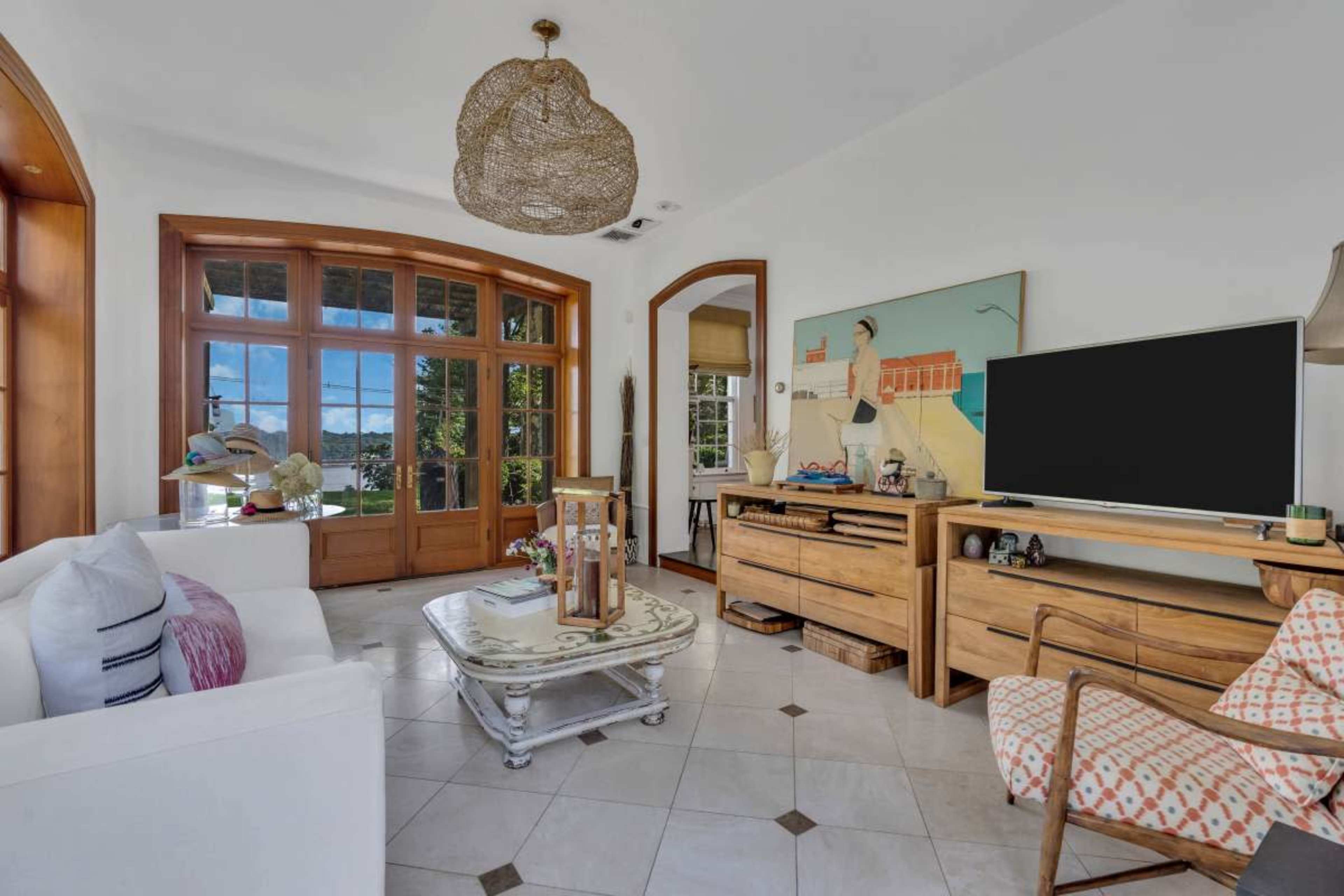 English/French Style Villa Overlooking the Navesink River Image in Middletown Township, Locust, NJ