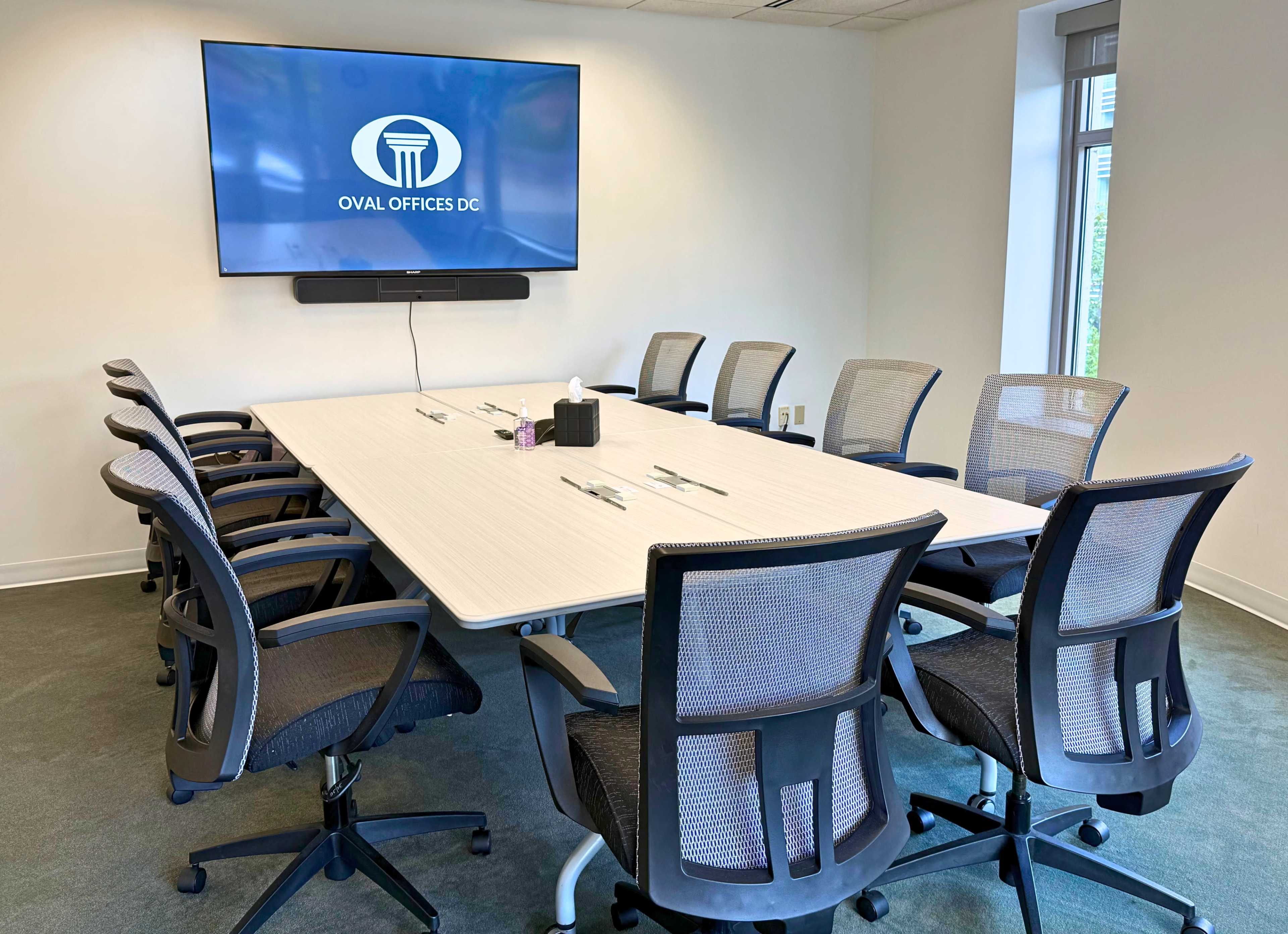Executive Boardroom with Great View of Lafayette Park Image in Northwest Washington, Washington DC, DC