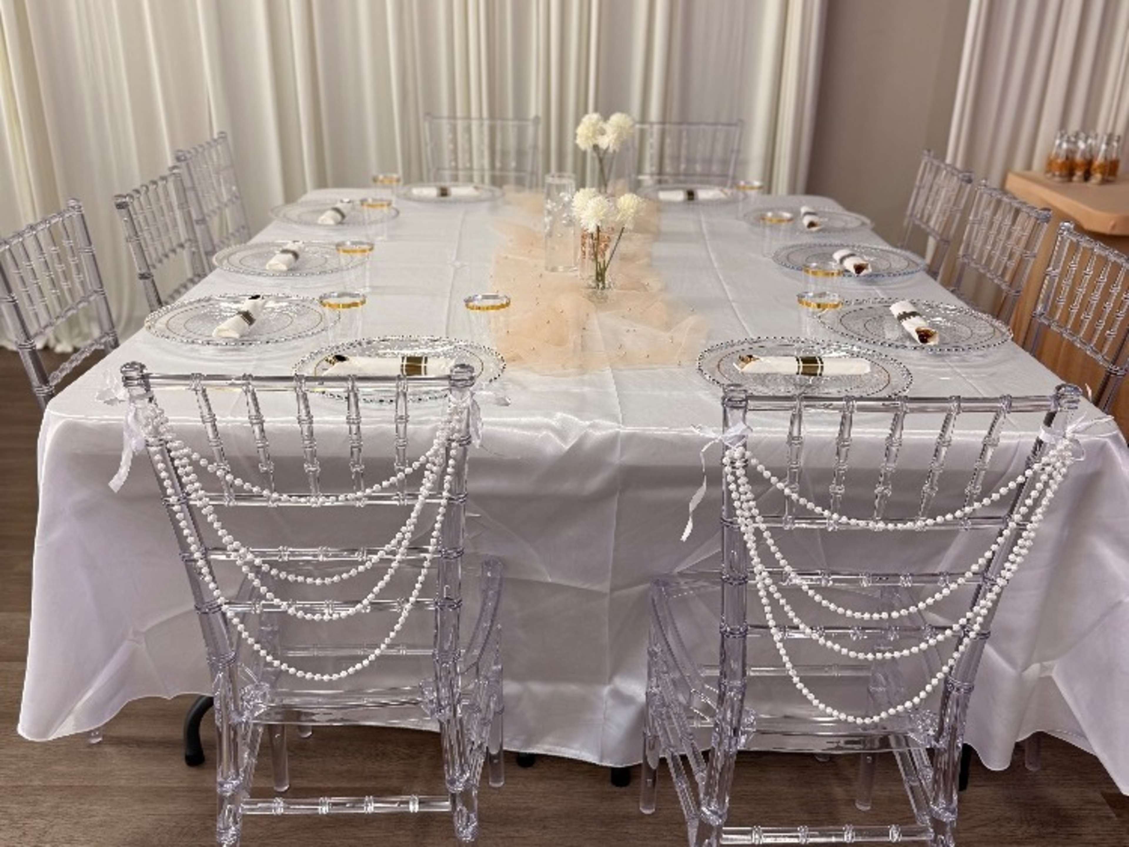 132" round tablecloths in any color of your choice