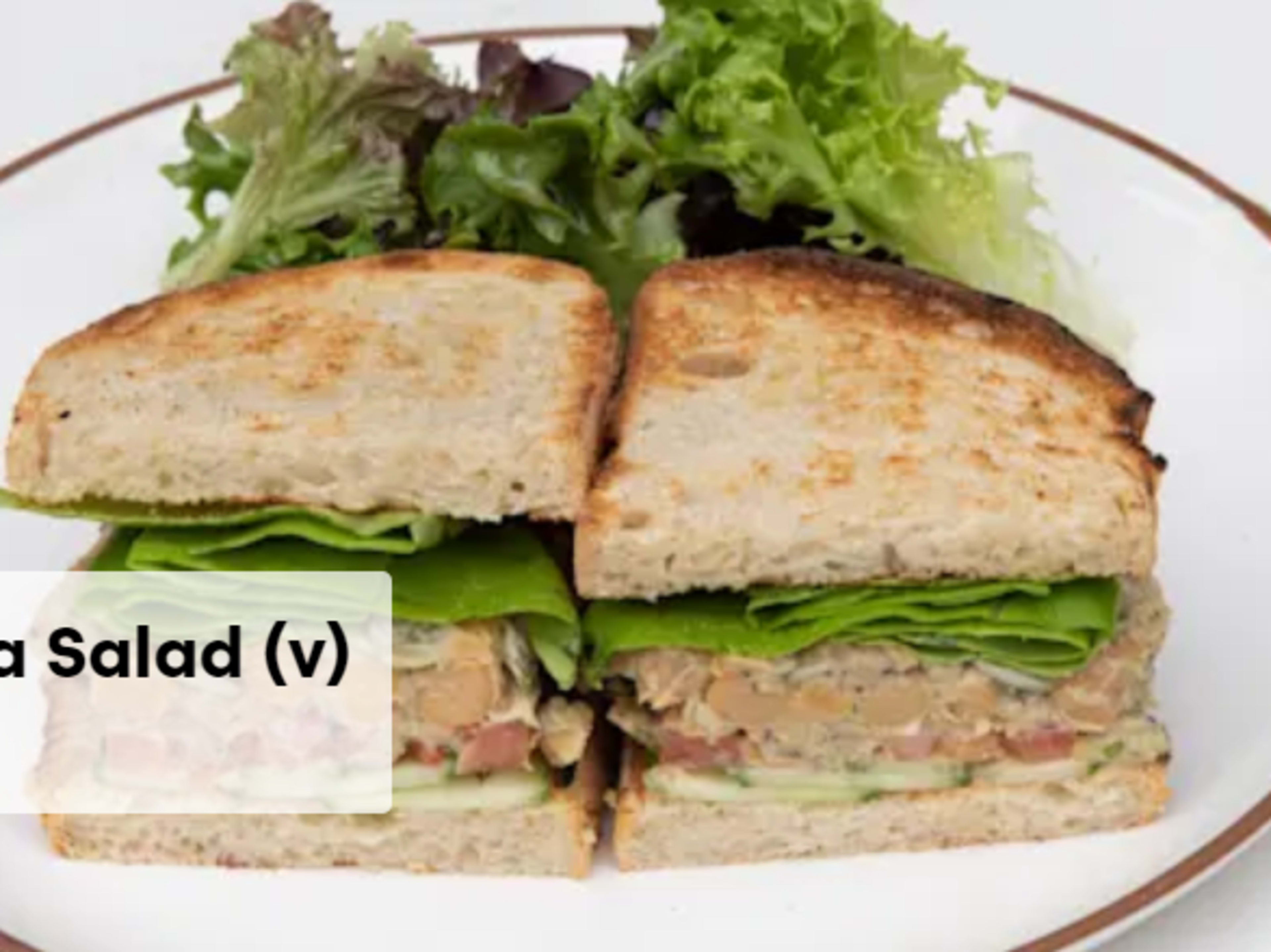 Dijon Chickpea Salad (vegan)