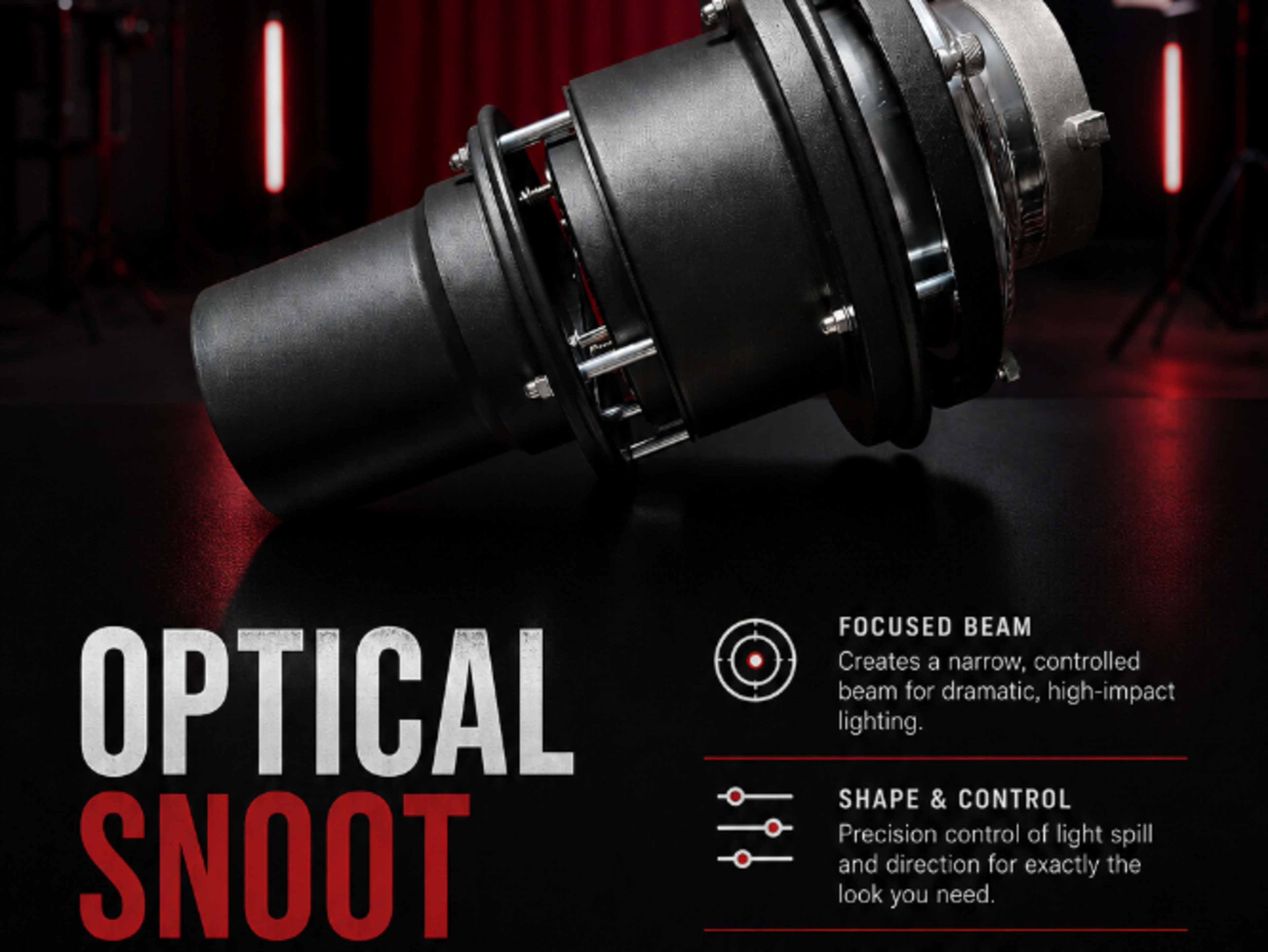 Optical Snoot / Spotlight Attachment