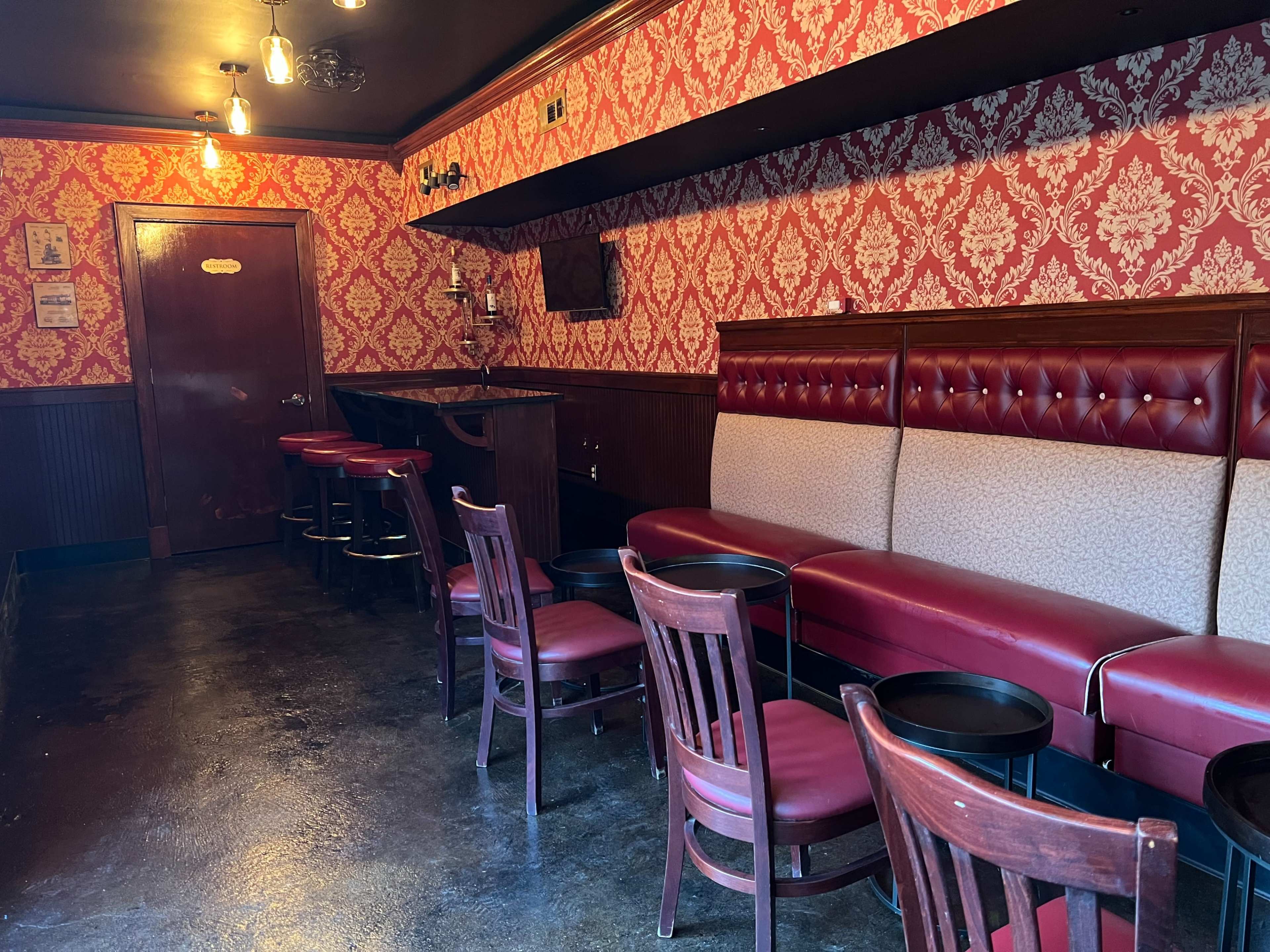 Cozy, private event space with vintage locomotive dining car bar/lounge suite Image in Highland Springs, Highland Springs, VA